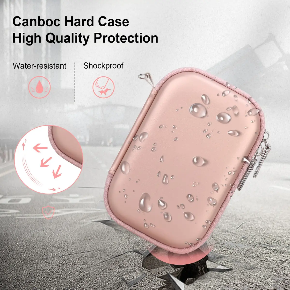 Canboc Camera Case for KODAK PIXPRO FZ55/ FZ45/ FZ53 16MP Digital Camera | Shockproof & Waterproof - view 4