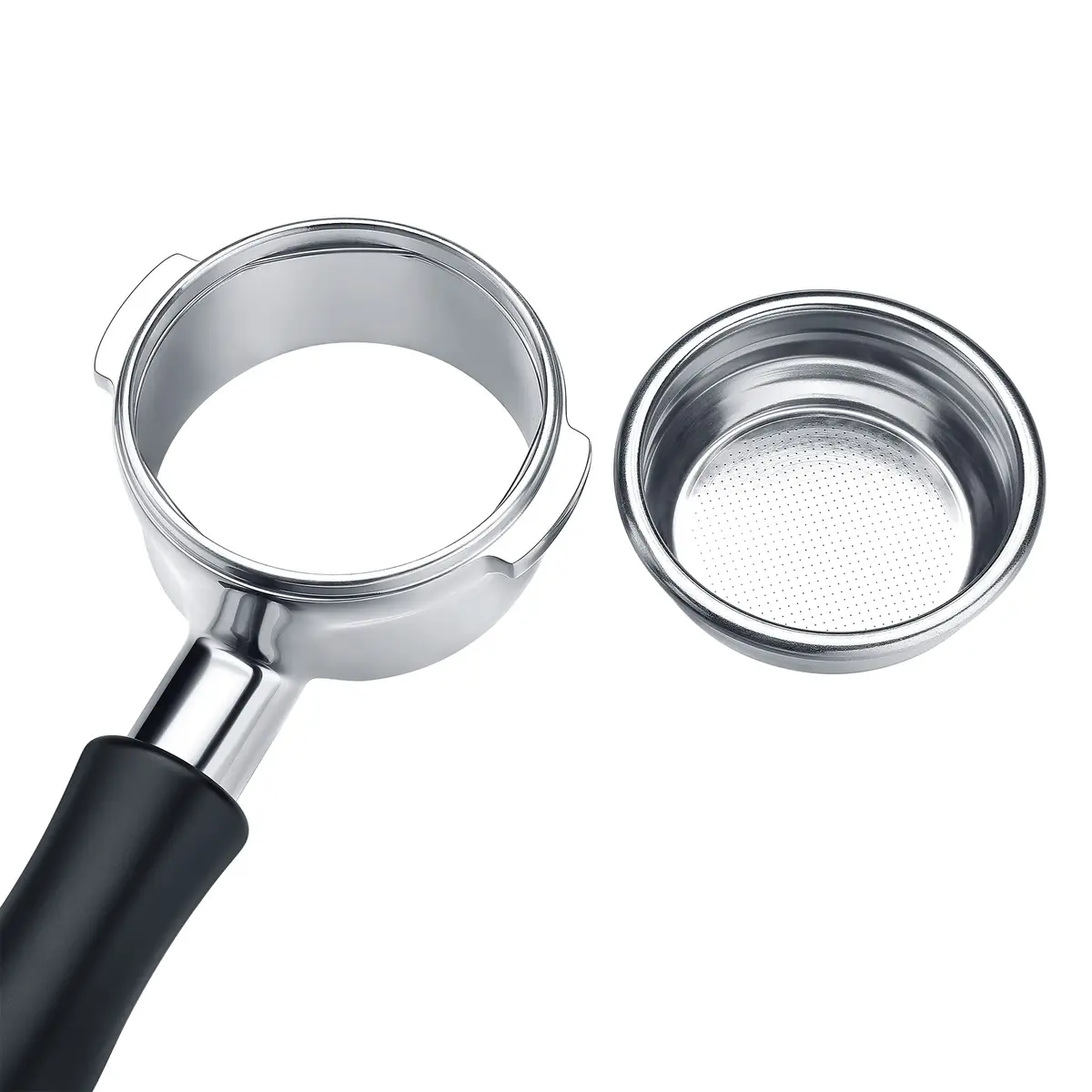 Normcore 58mm Bottomless Portafilter for Breville Dual Boiler Espresso Machines | Includes 18g Filter Basket - view 5