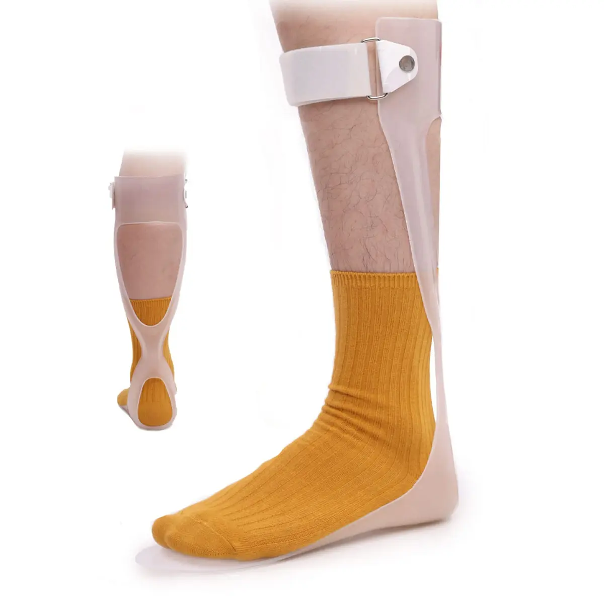 Shuyan Jiao Foot Drop Brace Ankle Foot Orthosis Small-Left | Supports gait & stability - main product image