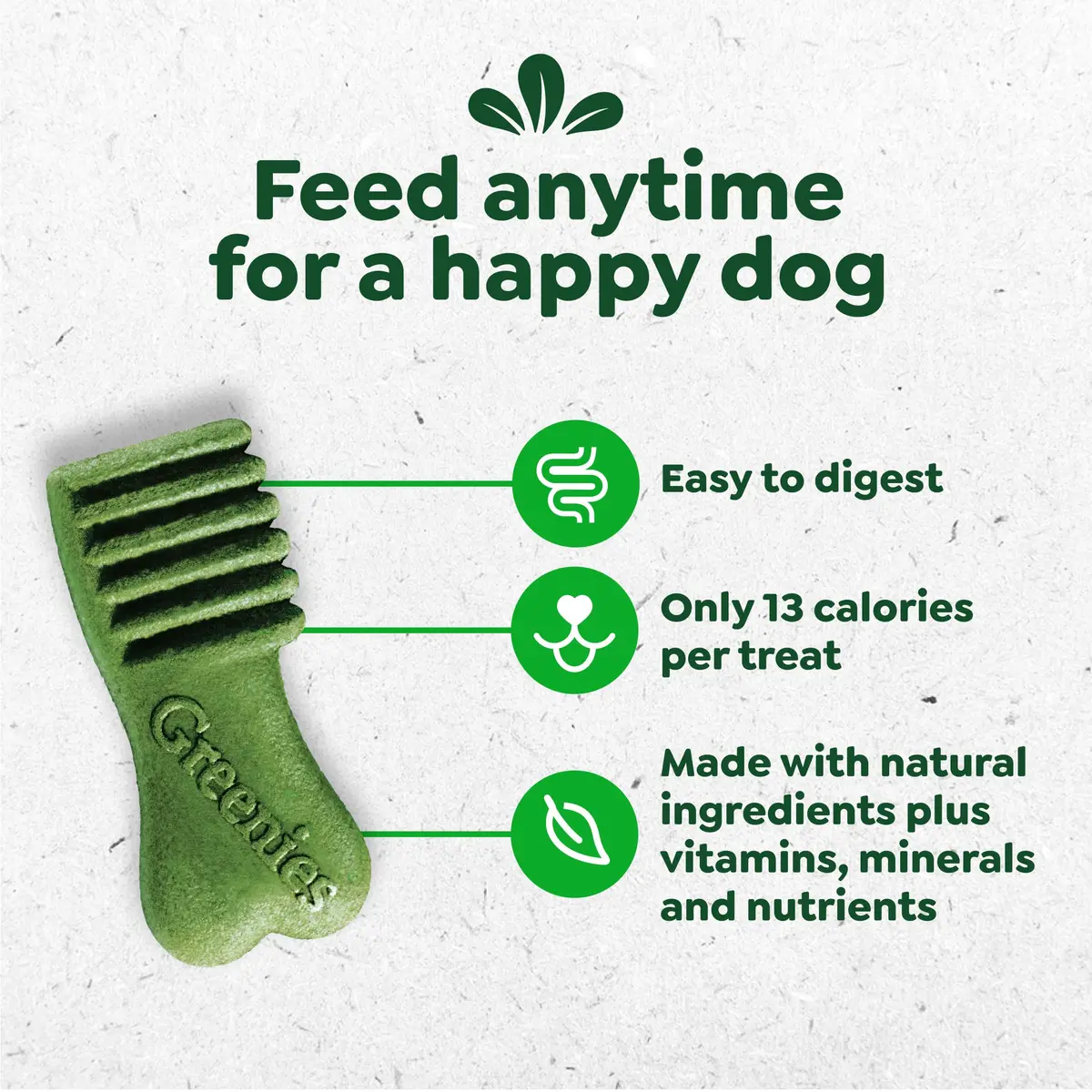 Greenies Dog Treats Blueberry Flavor | Chewy, Natural, 10.3 oz | 13 Calories - view 2