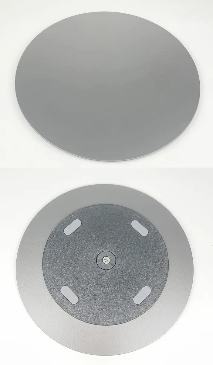 Yoqanr 360° Rotating Monitor Stand 220mm (8.66 inch) | Aluminum Alloy with Non-Scratch Silicon Feet - view 7