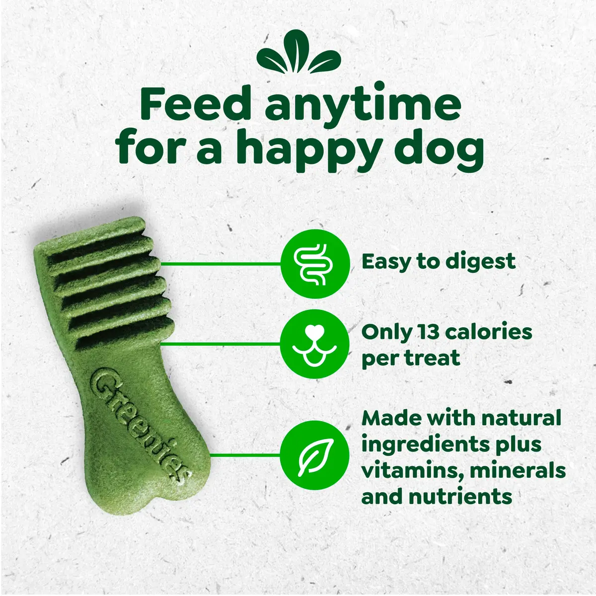 Greenies Anytime Bites Dog Treats, Original Flavor, 10.3 oz | Chewy, Low-Calorie Dog Snacks for Training & Treating - view 2