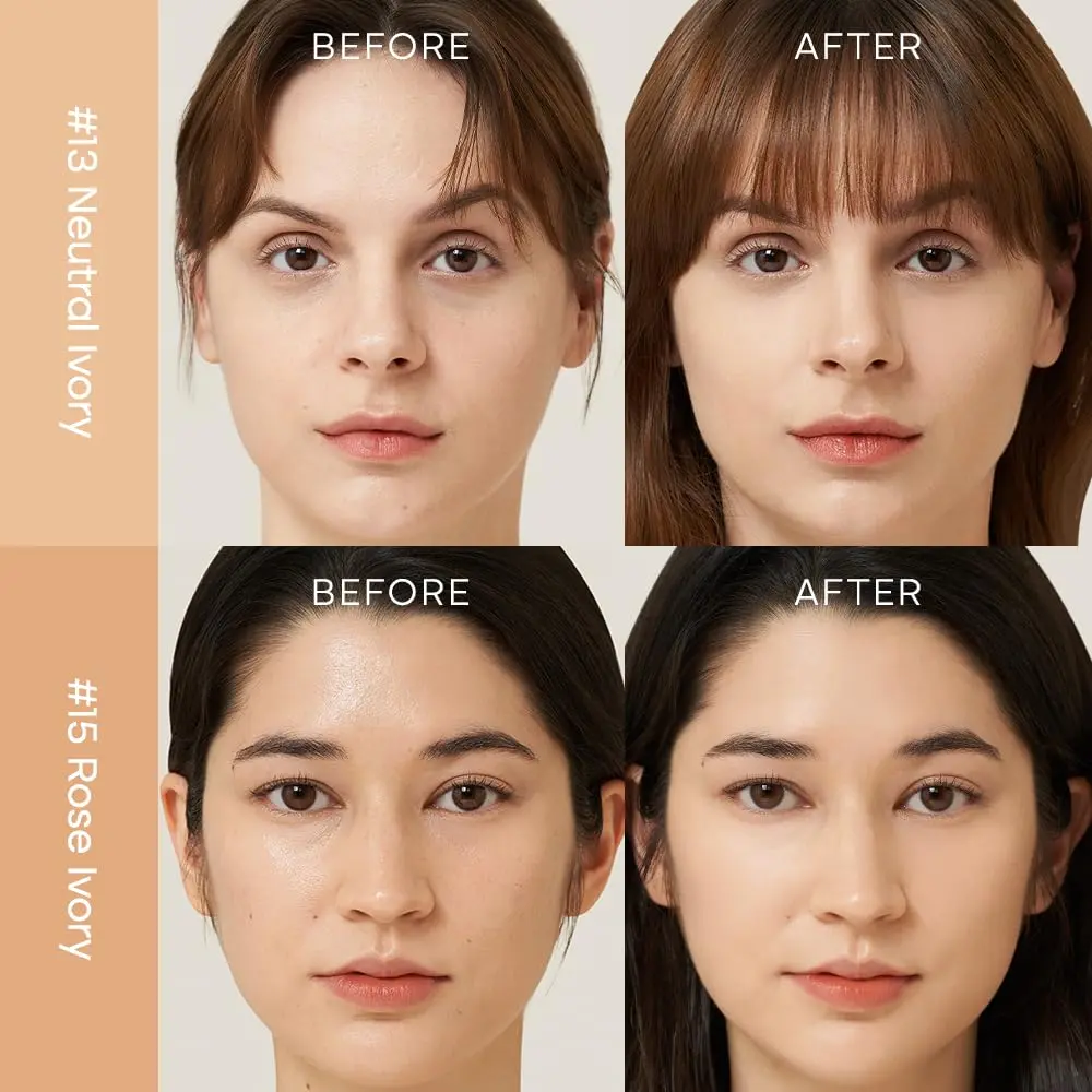 PURITO Cica BB Cream #15 Rose Ivory 30ml (1.01 Fl Oz) | Vegan & Cruelty-Free for Sensitive Skin - view 6