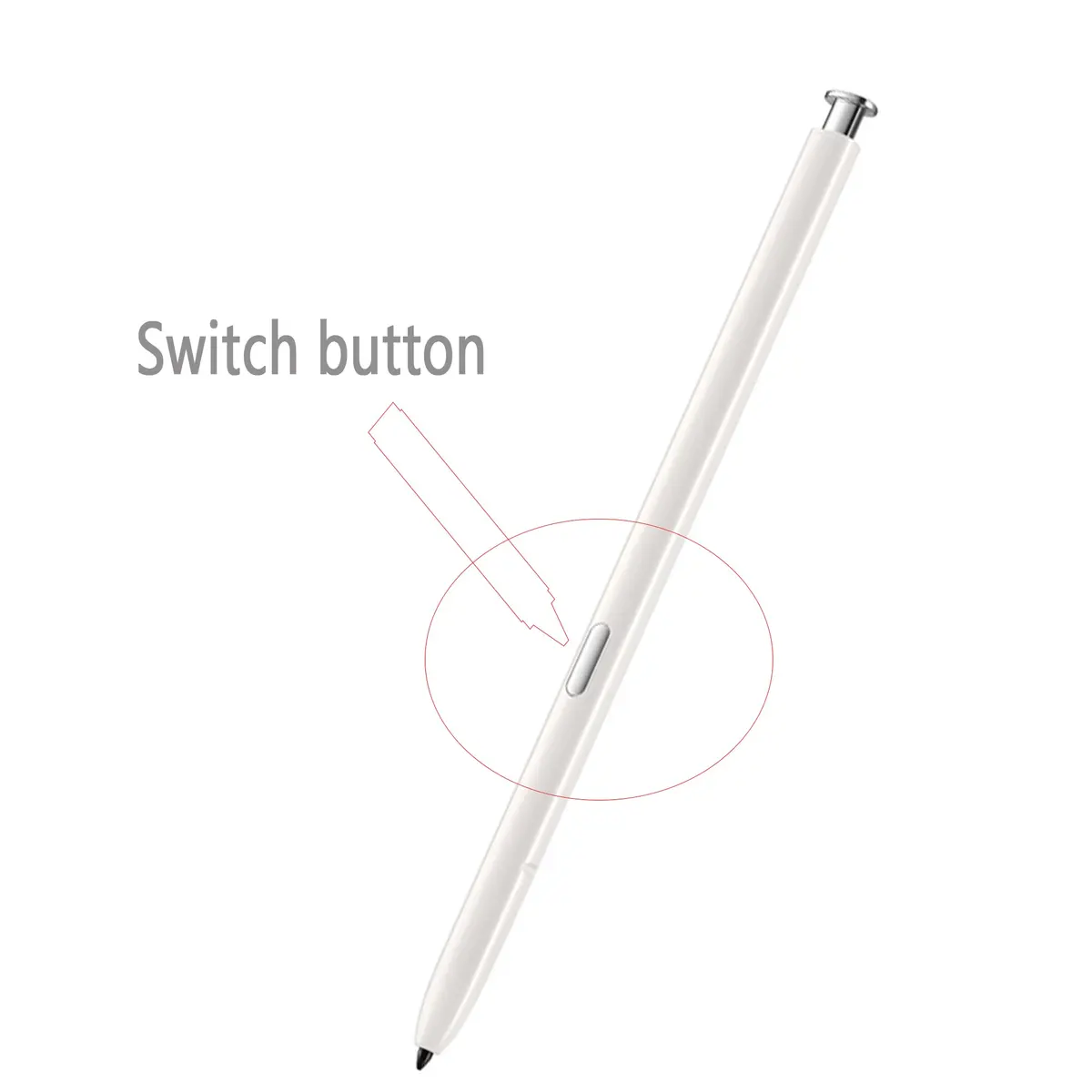 CaoXiong Galaxy Note 20 Stylus Pen Replacement for Samsung Galaxy Note 20 Pen(White) | 4096 Pressure Levels, High Quality - view 2