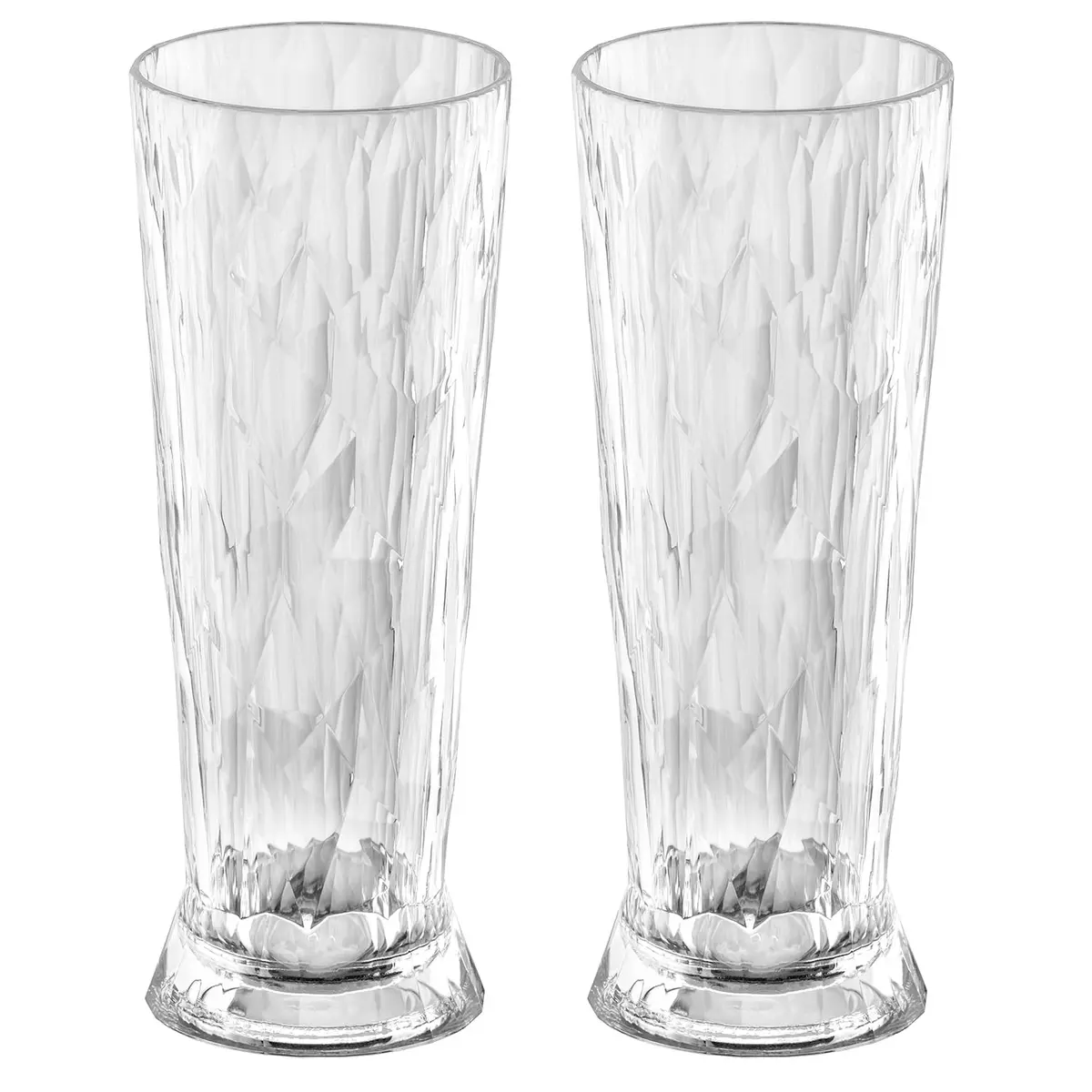 Koziol Superglas 500ml CLUB No. 11 Set of 2 | Insulating, Unbreakable Drinkware - main product image