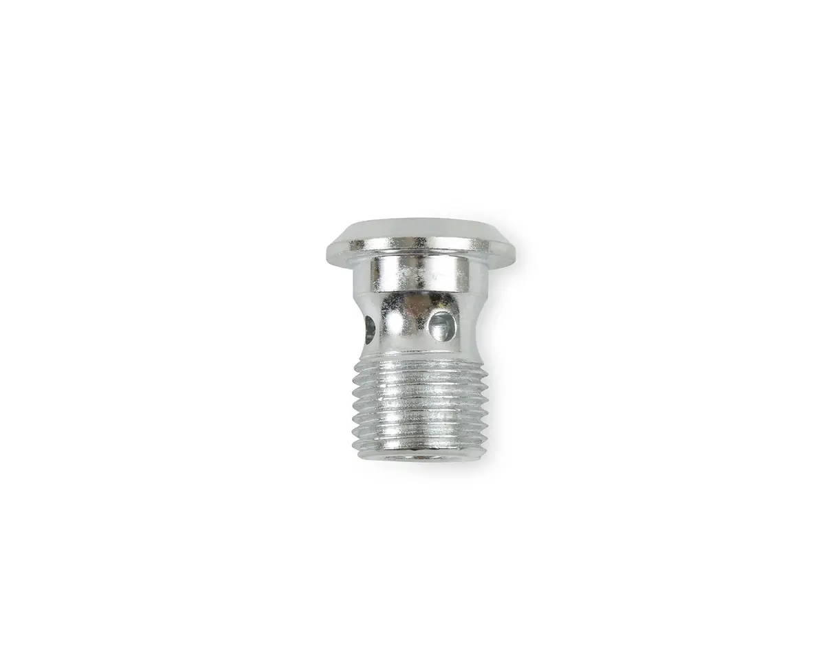Earls PS0004ERL Power Steering Banjo Bolt & Fitting -6AN | Convert Saginaw Pumps for Easy Power Steering Swap - view 4