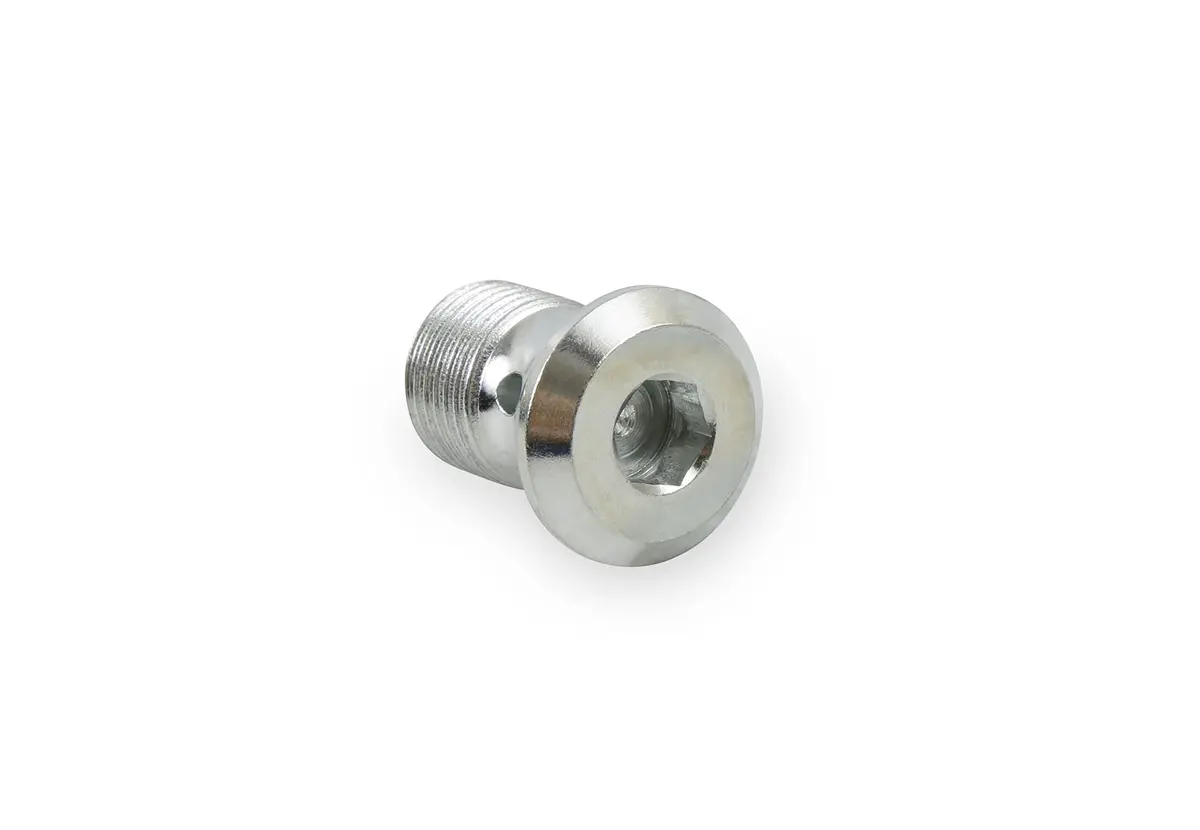 Earls PS0004ERL Power Steering Banjo Bolt & Fitting -6AN | Convert Saginaw Pumps for Easy Power Steering Swap - view 5