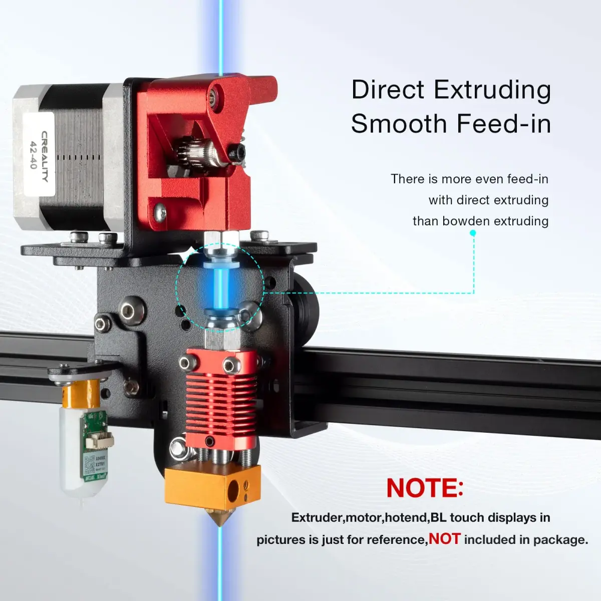 UniTak3D Direct Drive Upgrade Bracket for Ender 3 V2, Pro, Aquila | 0.18 kg (0.3968 lb) - view 4