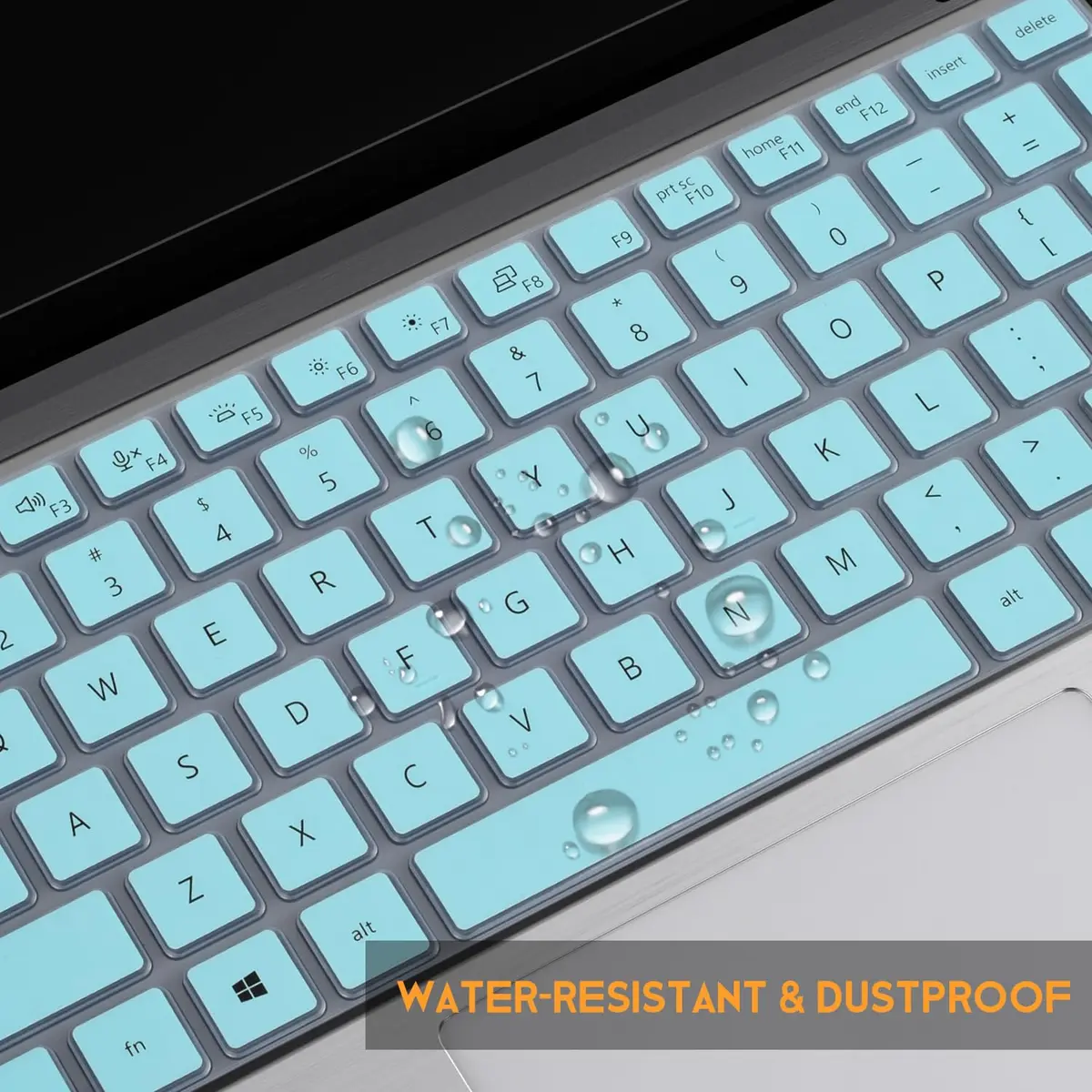CaseBuy Mint Silicone Keyboard Cover for Dell Latitude 14-15.6" Laptops | Protects from Dust & Spills - view 4