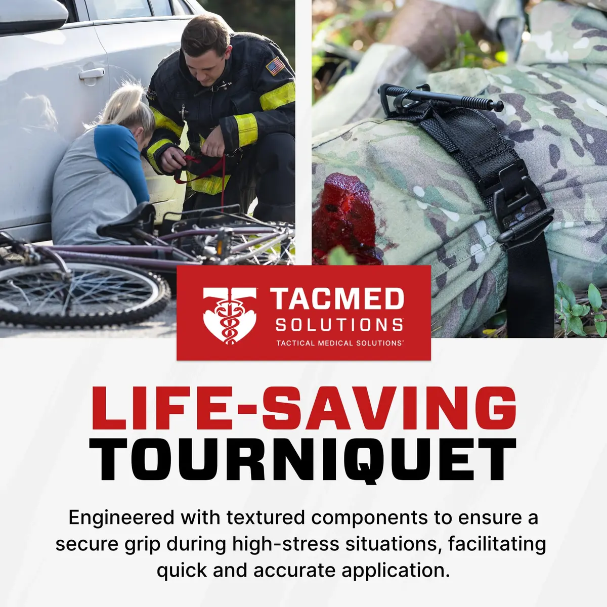 SOF TOURNIQUET Generation 5 | Military-Grade Bleeding Control Tourniquet, Black, Essential First Aid (105g) - view 8