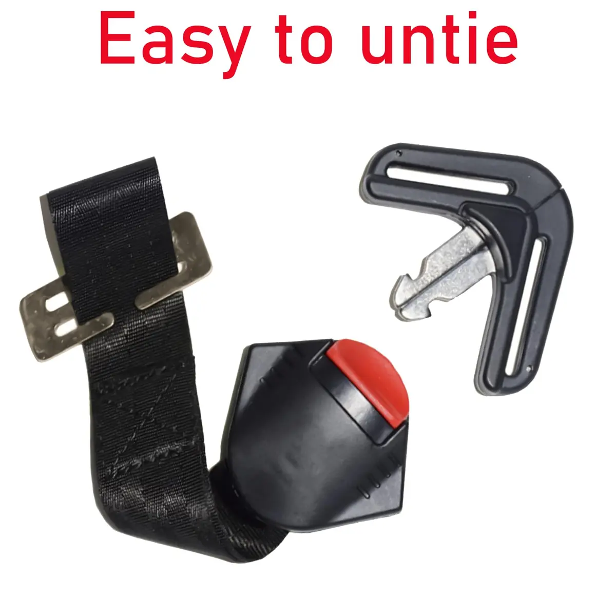 CaoXiong Universal Seat Chest Harness Clip Black | Secure 5-Point Harness for Baby Seats - view 4
