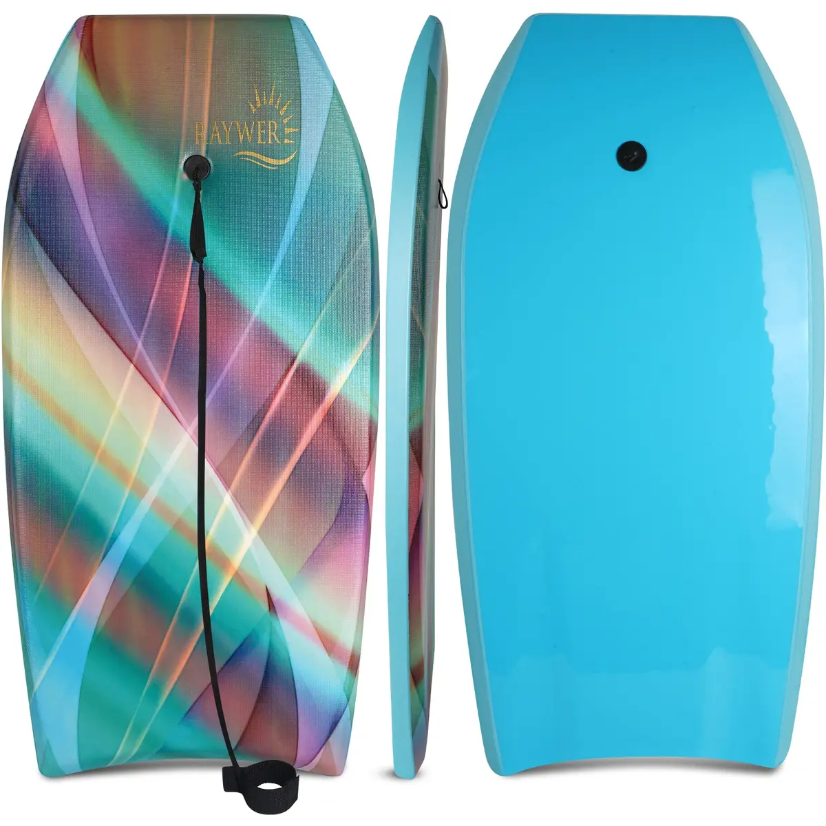 RAYWER Body Board Lightweight with EPS Core 33-INCH | Impact-Resistant, HDPE Slick Bottom, for Kids & Adults - main product image