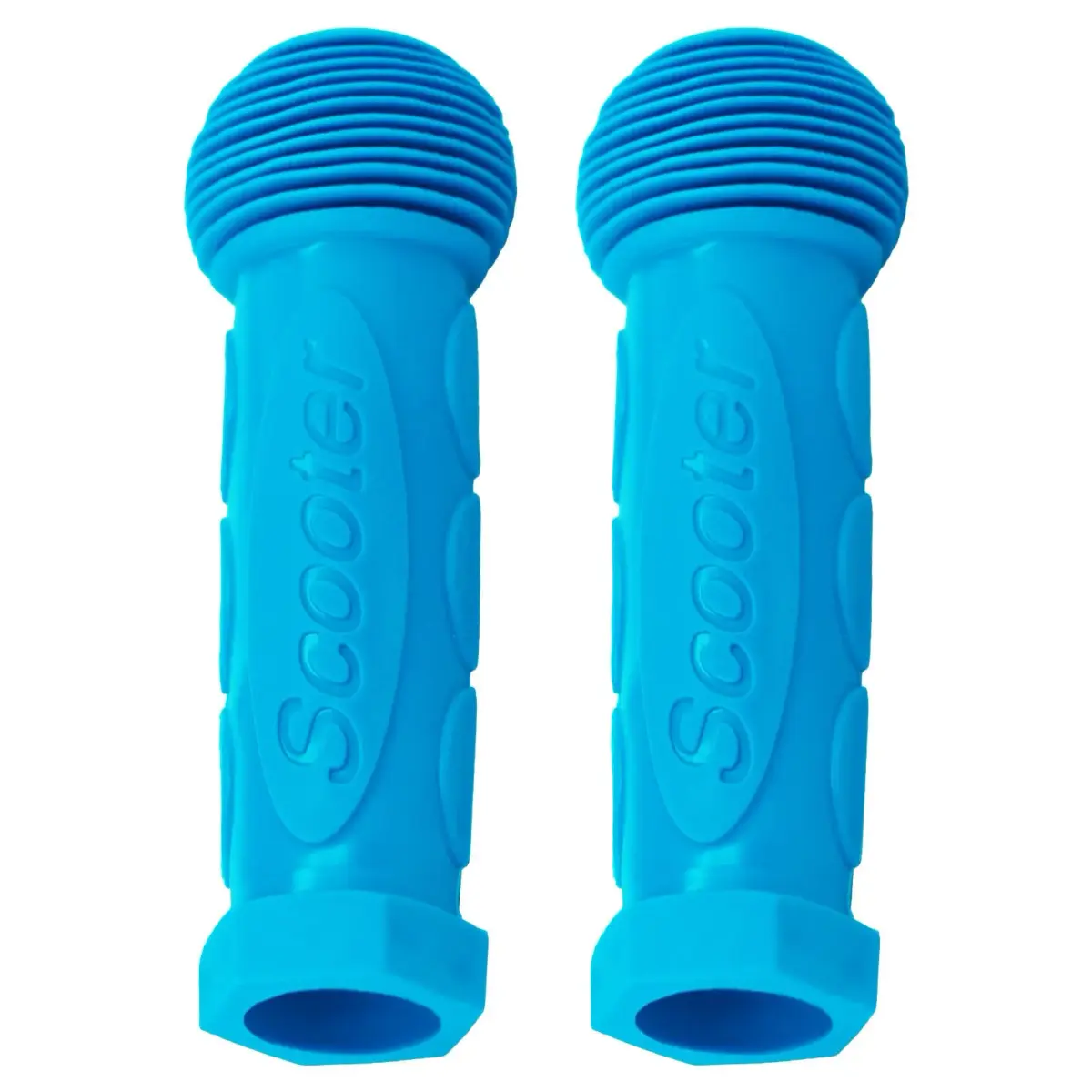 Gladeer Kids Scooter Handle Grips Replacement Handlebars for 2/3/4 Wheeled Child Kick Scooters Bike Rocking Car, 2-Pack (Sky Blue) - view 2