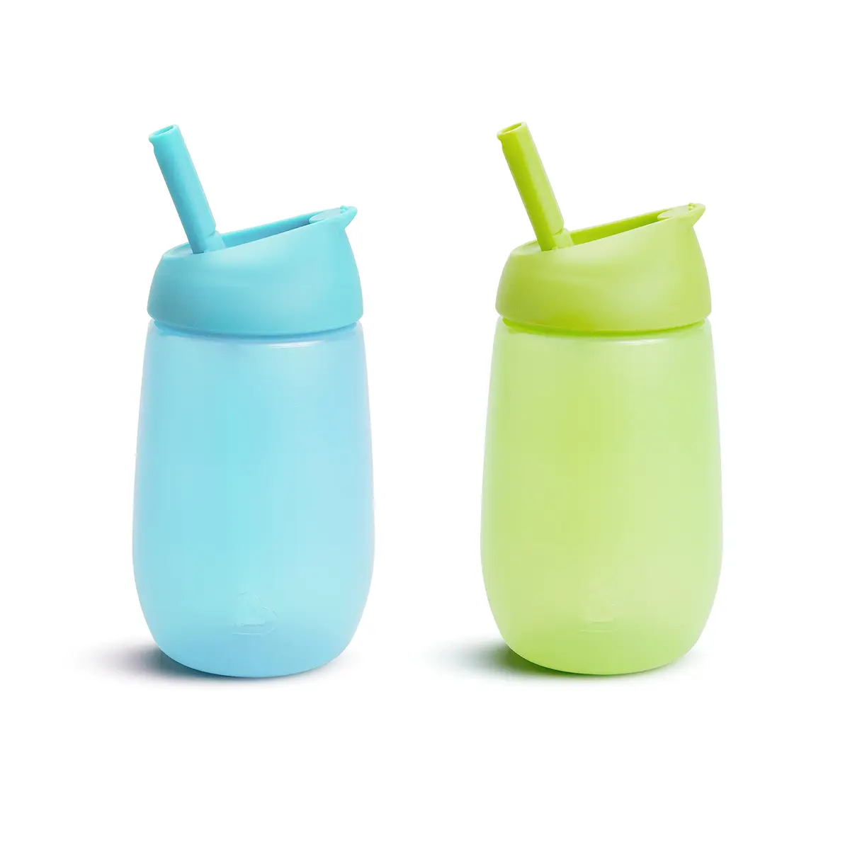 Munchkin Simple Clean Straw Cups for Toddlers 1-3, 296ml (10 Fl Oz), 2-Pack | Easy-Clean Straw & Spill-Proof Valve - main product image