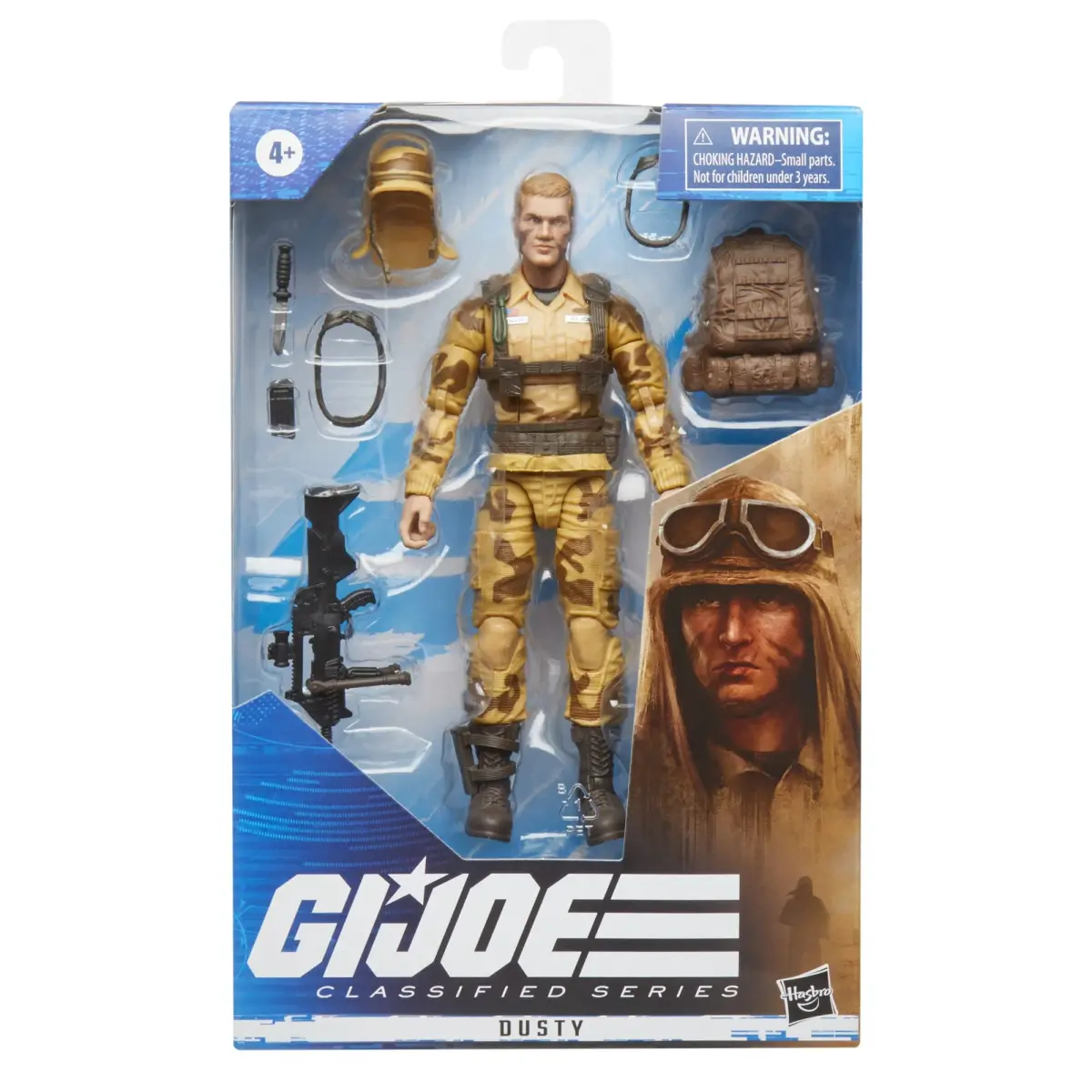 G.I. Joe Classified Series Dusty Action Figure 6-Inch Scale | Collectible Military Toy with Custom Art Packaging - view 3
