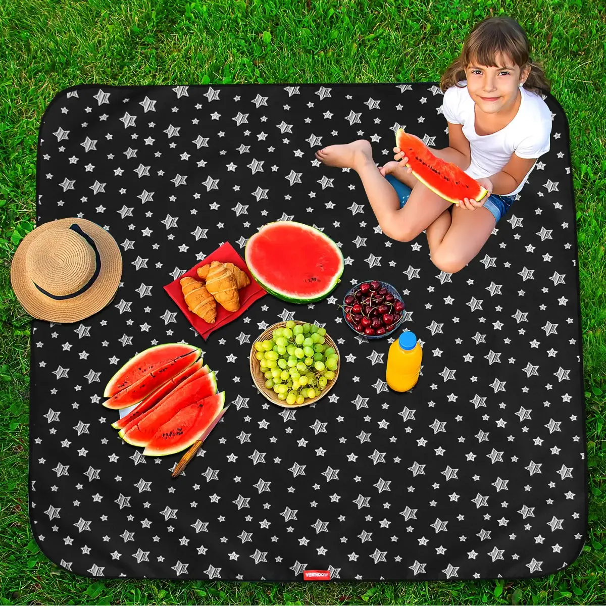 Moonsea Large Splat Mat Waterproof Floor Mat 54"x72" (137cm x 183cm) | Protects Floors & Tables from Messes - view 7