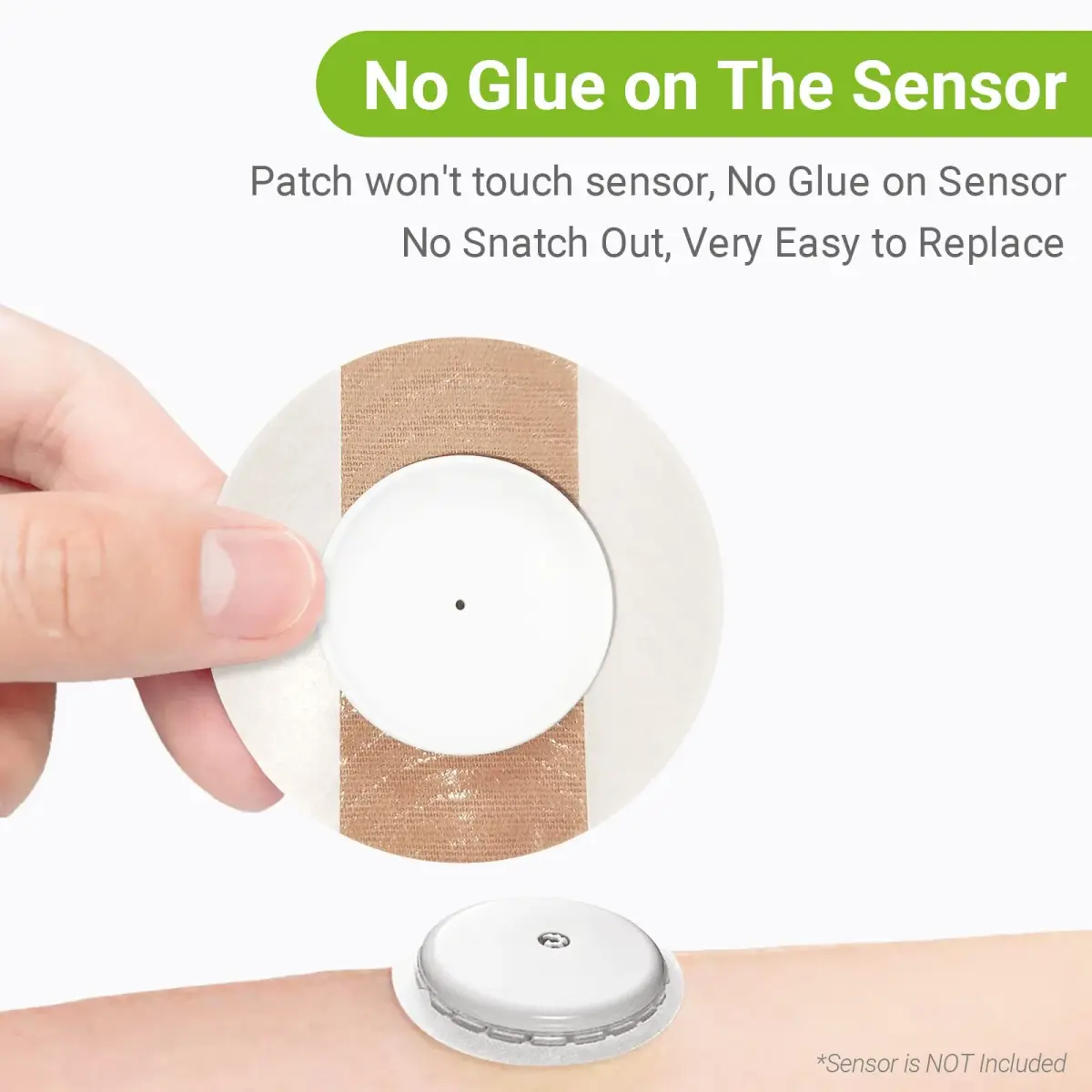 KOVOQ Libre 2 &Plus &Lingo Sensor Covers & Hardshell Cover (Tan, 25 Patches + 1 Hardshell) - view 9