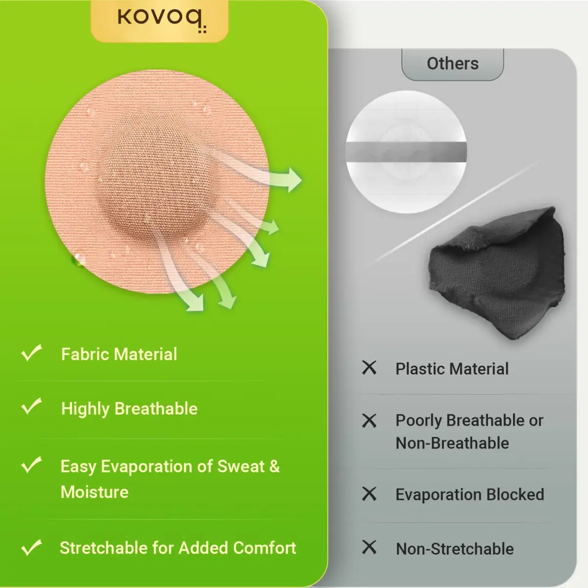 KOVOQ Libre 2 &Plus &Lingo Sensor Covers & Hardshell Cover (Tan, 25 Patches + 1 Hardshell) - view 4