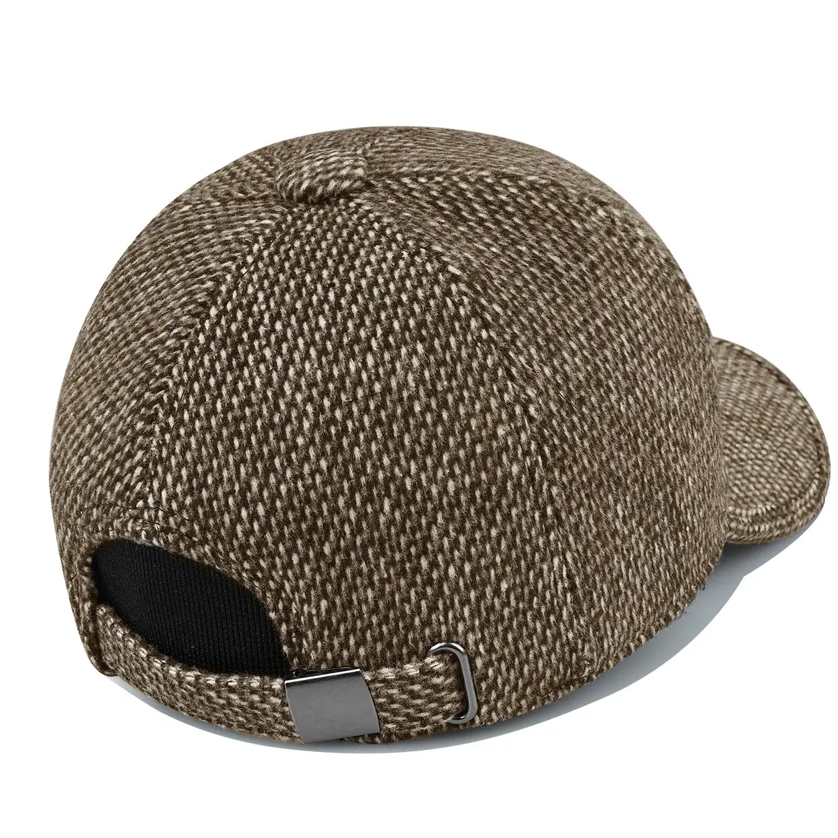 CLAPE Winter Baseball Cap with Folding Earmuffs | Soft Cotton, Unisex, One Size, Coffee - view 9