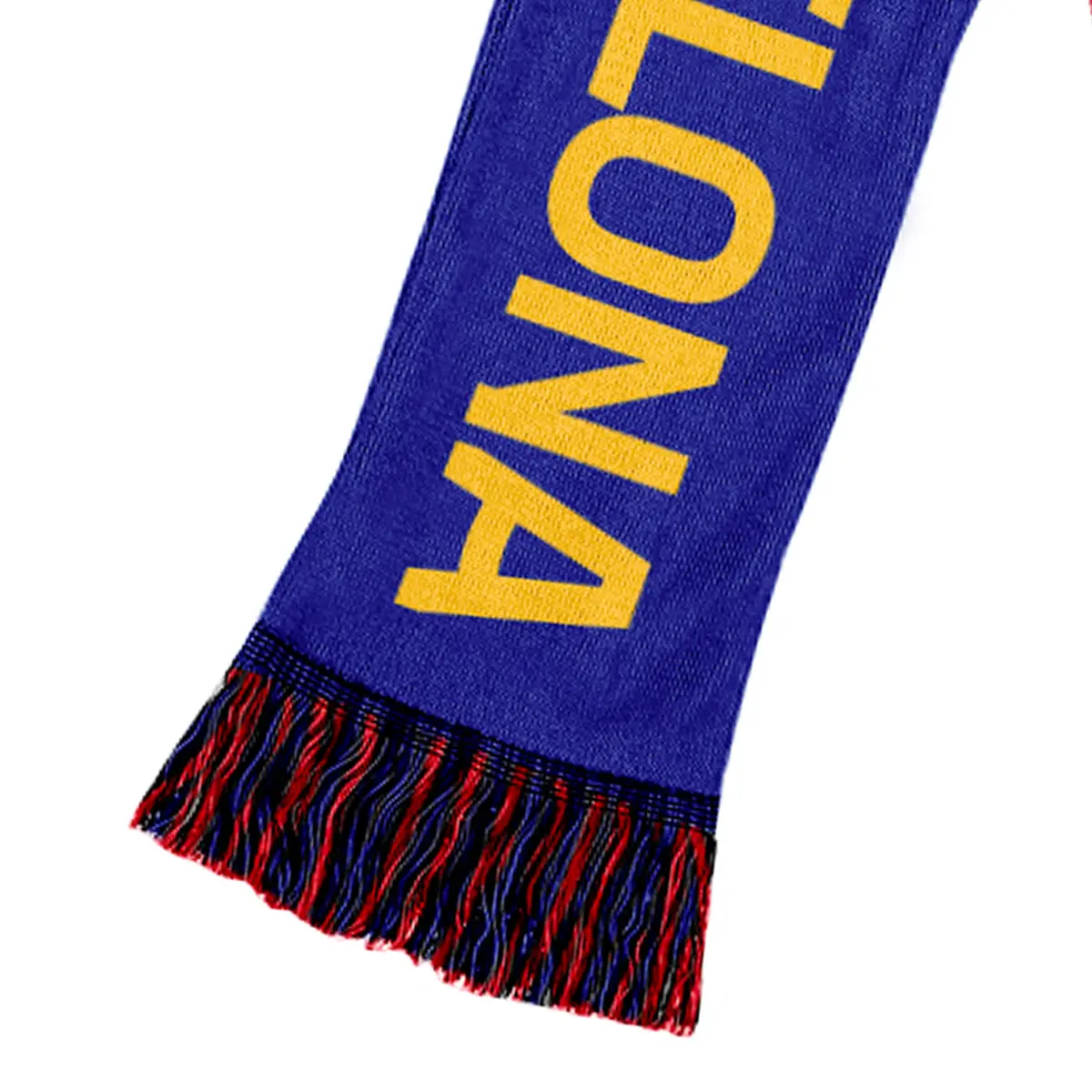 Icon Sports Officially Licensed FC Barcelona Soccer Scarf - FCB22SC Navy | Unisex Supporter Accessory - view 4