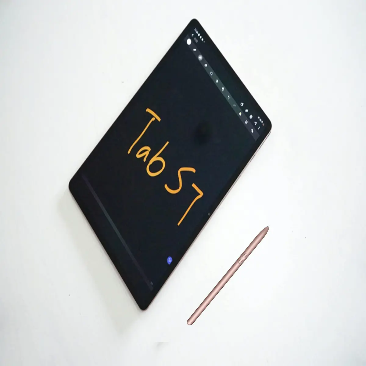 CaoXiong Galaxy Tab S7 Stylus Pen Replacement for Samsung Galaxy Tab S7 Pen(Golden) | 4096 Pressure Levels, Aluminum Body - view 3