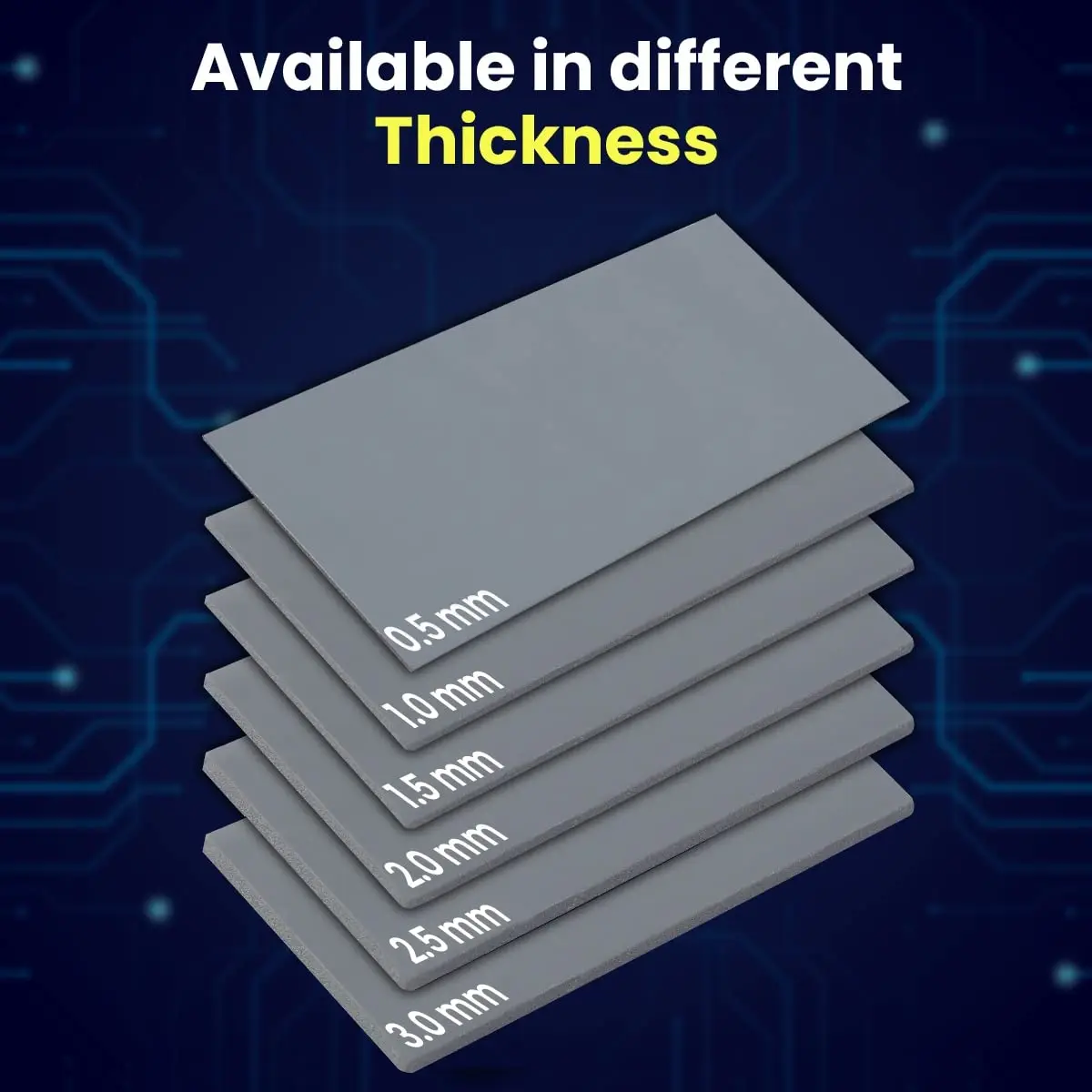 Gelid Solutions GP-Extreme 12W/mK Thermal Pad 80x40x0.5mm (2-Pack) | High Conductivity for GPUs, Laptops, Consoles - view 4