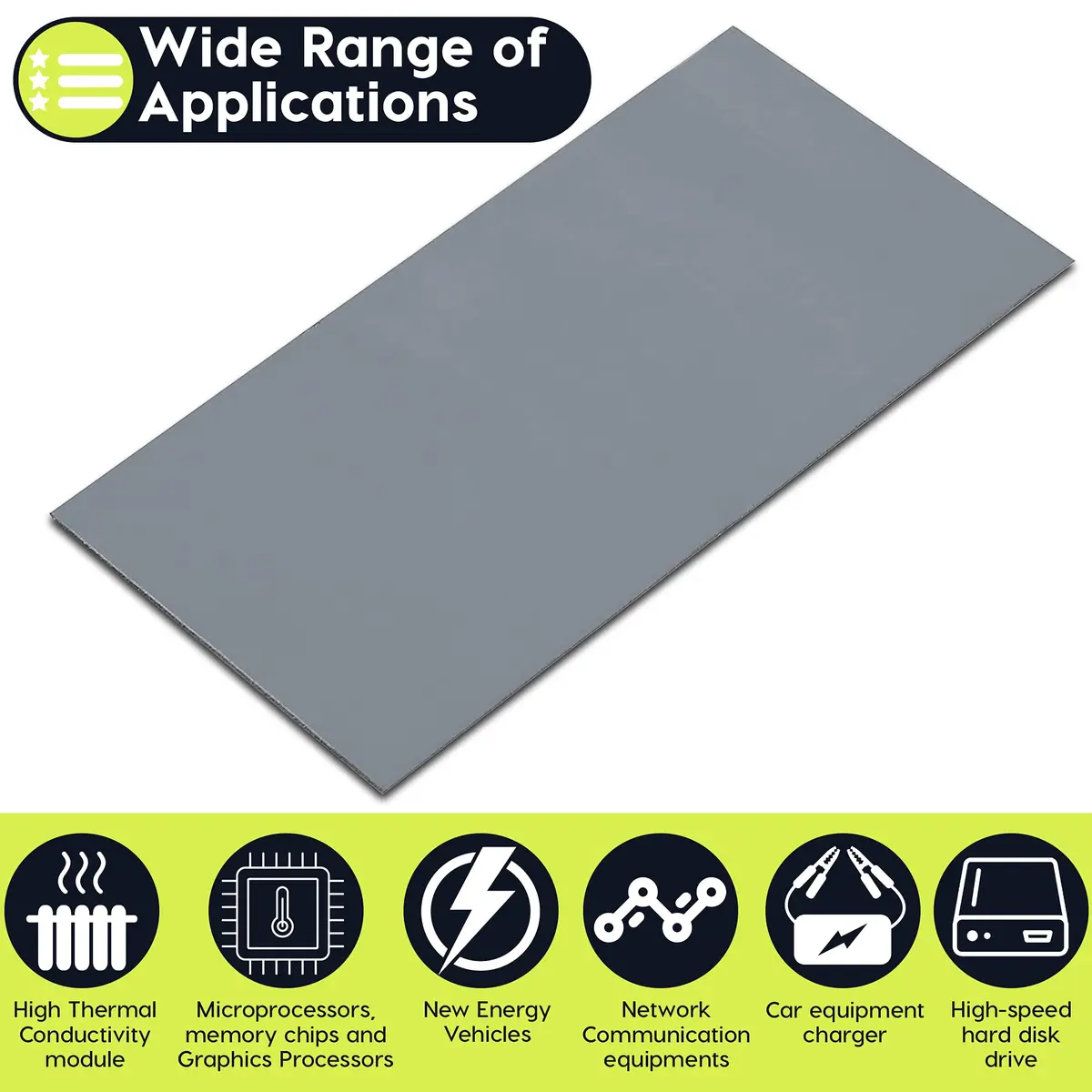 Gelid Solutions GP-Extreme 12W/mK Thermal Pad 80x40x1.5mm (2-Pack) | High Conductivity for GPUs, Laptops, Consoles - view 4