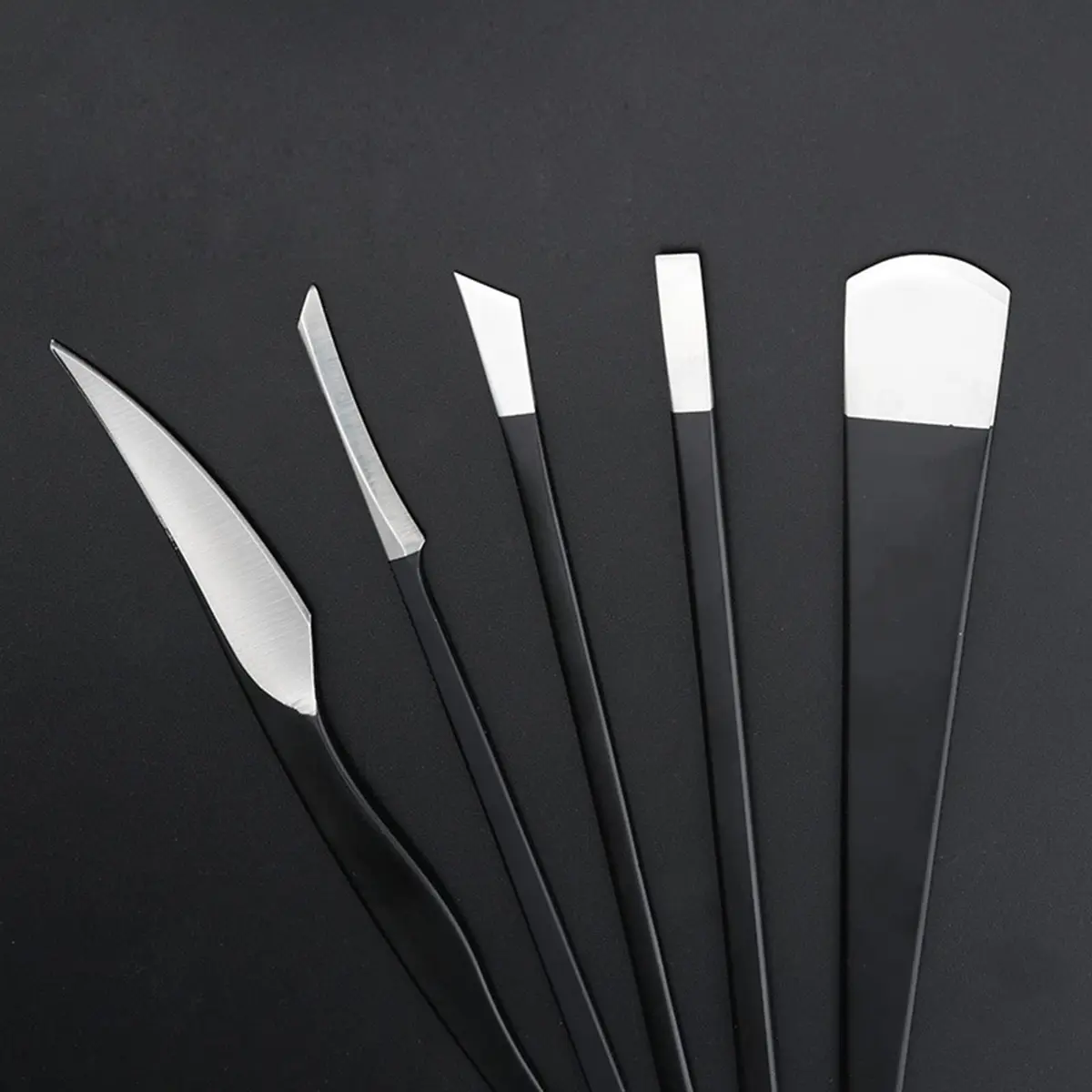 LOOKSEVEN Pedicure Knife Set 5 Pieces | Stainless Steel Ingrown Toenail Tools for Feet - view 4
