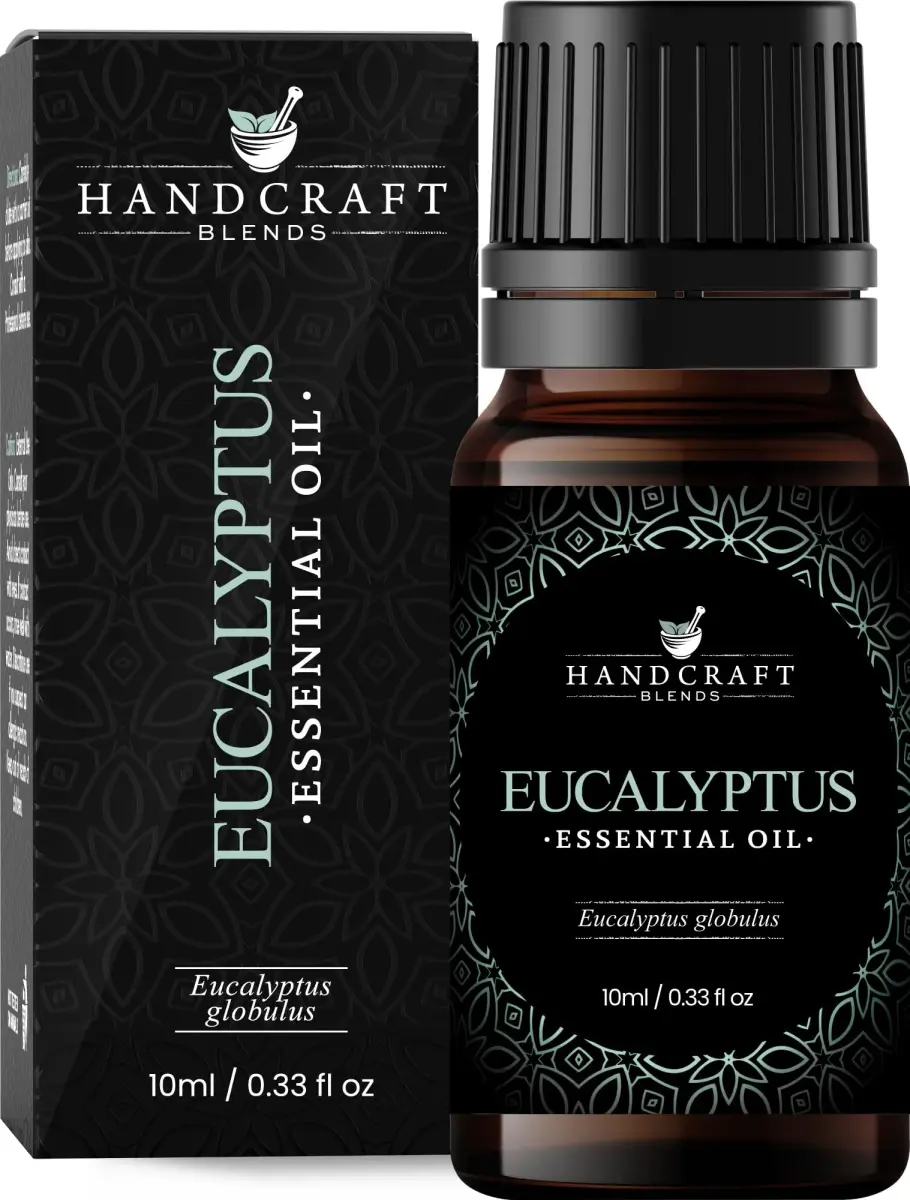 Handcraft Blends Eucalyptus Essential Oil 10ml (0.33 Fl Oz) | Pure & Natural for Diffuser, Soap Making - main product image