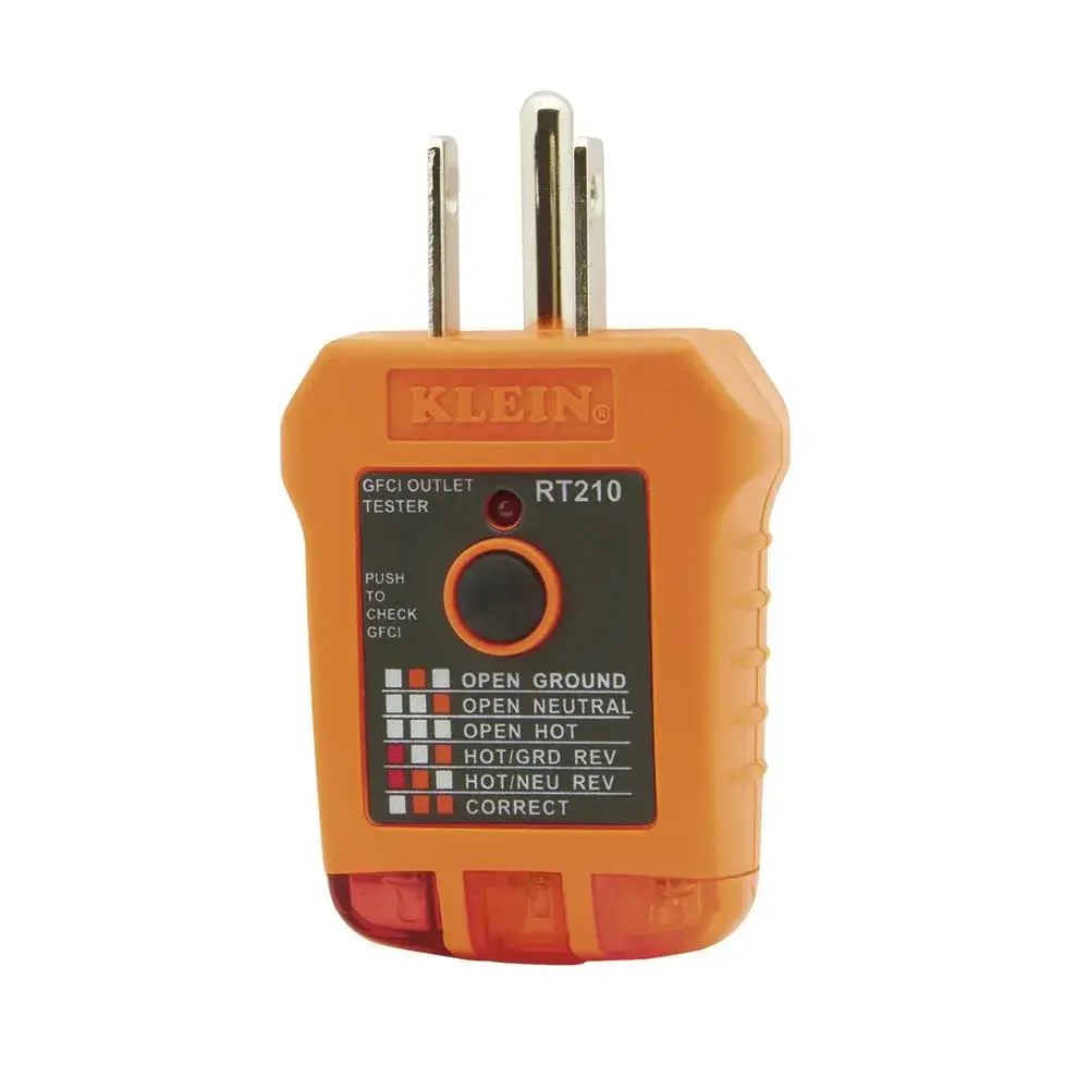 Klein Tools 80023P Home Inspector Tool Kit with Digital Moisture Meter, Non-Contact Voltage Tester, GFCI Outlet Tester, 3-Piece | 0.39 kg (0.85 lb) - view 6