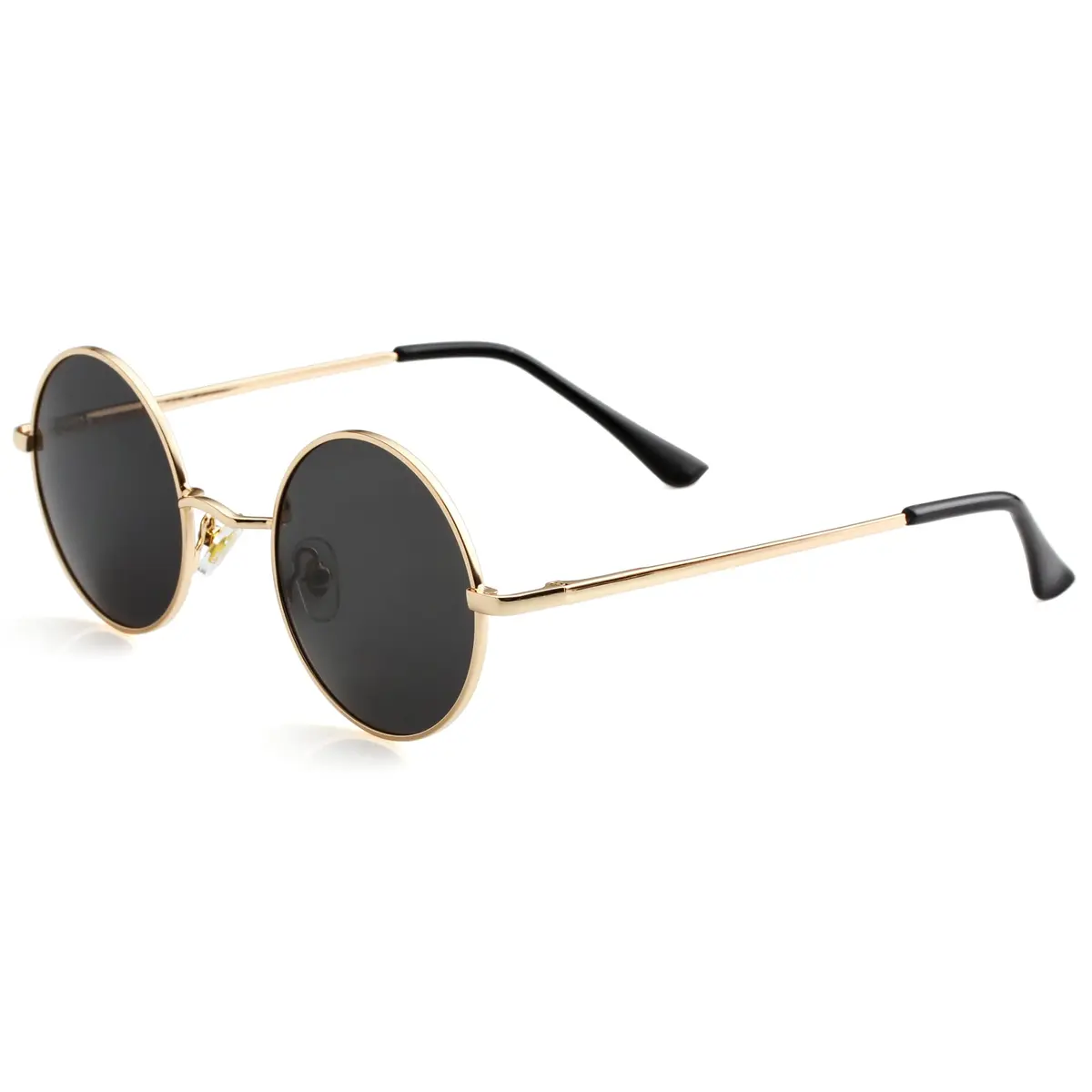 Kursan Small Round Polarized Sunglasses for Women Men | UV400 Protection, Lightweight, Retro Style - view 3