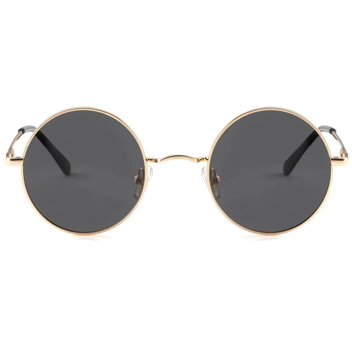 Kursan Small Round Polarized Sunglasses for Women Men | UV400 Protection, Lightweight, Retro Style - view 4