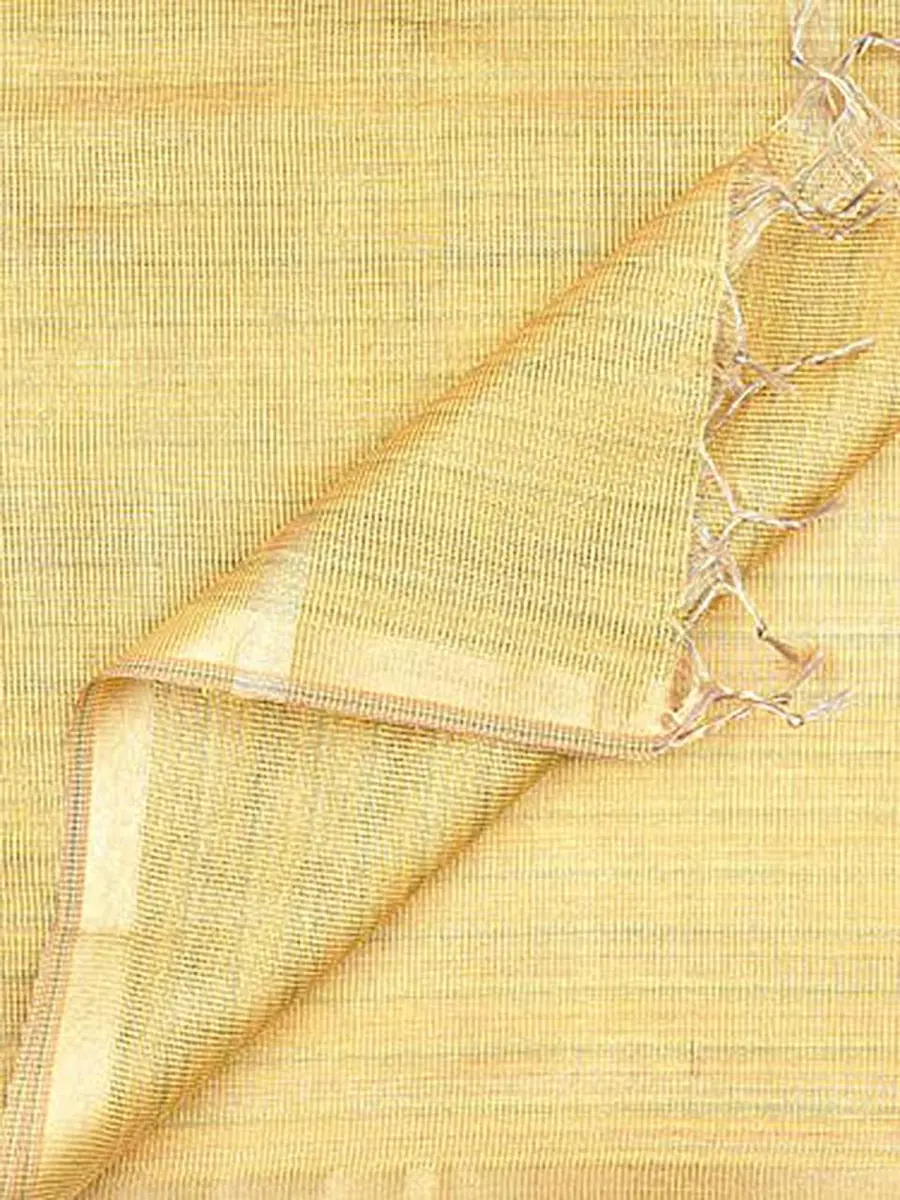 DUPATTA BAZAAR Men's Two Toned Gold Silk Dupatta | Elegant Ethnic Accessory for Men - view 2