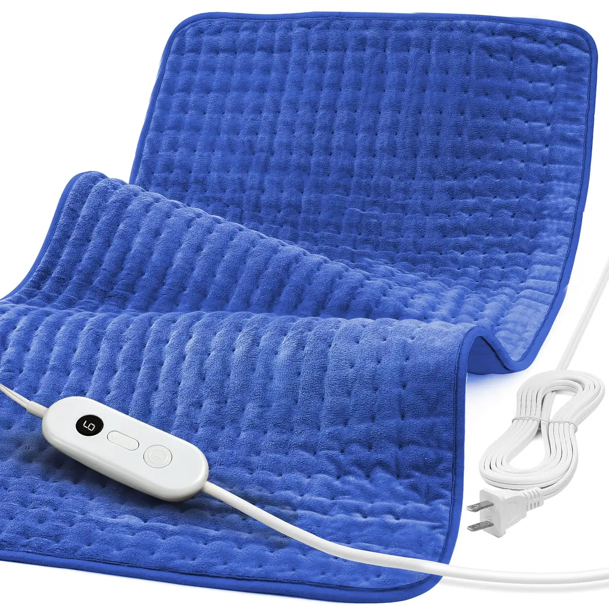 Siinsay 33" x 17" Extra Large Heat Pad for Back Shoulders | 6 Heat Levels, Fast Heating, Soft Micro Plush, Auto Shut-Off - main product image