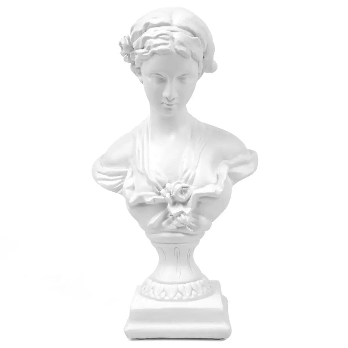 Norrclp Greek Statue of Venus Goddess Bust 21.8 cm (8.6in) | Classic Roman Head Sculpture for Home Decor - main product image