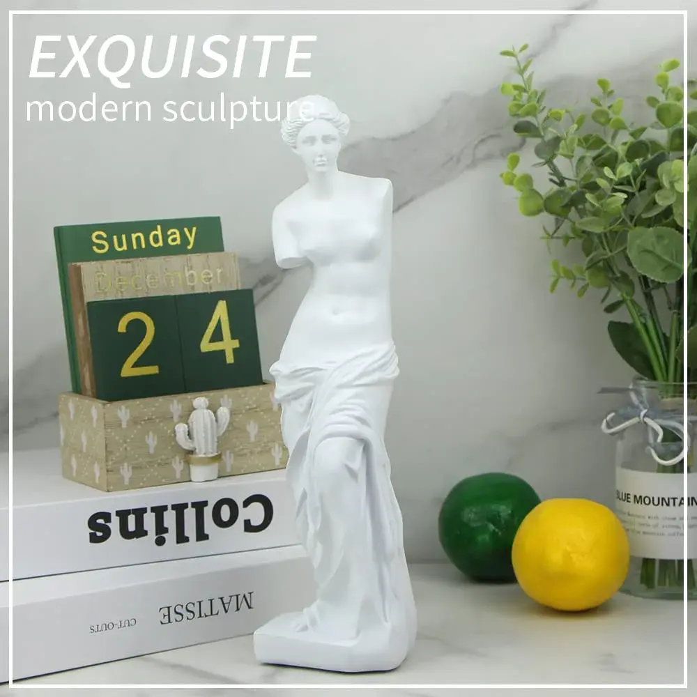 Norrclp Greek Statue of Venus Bust 29.21 cm (11.5 inches) | Classic Roman Mythology Sculpture for Home Decor - view 5