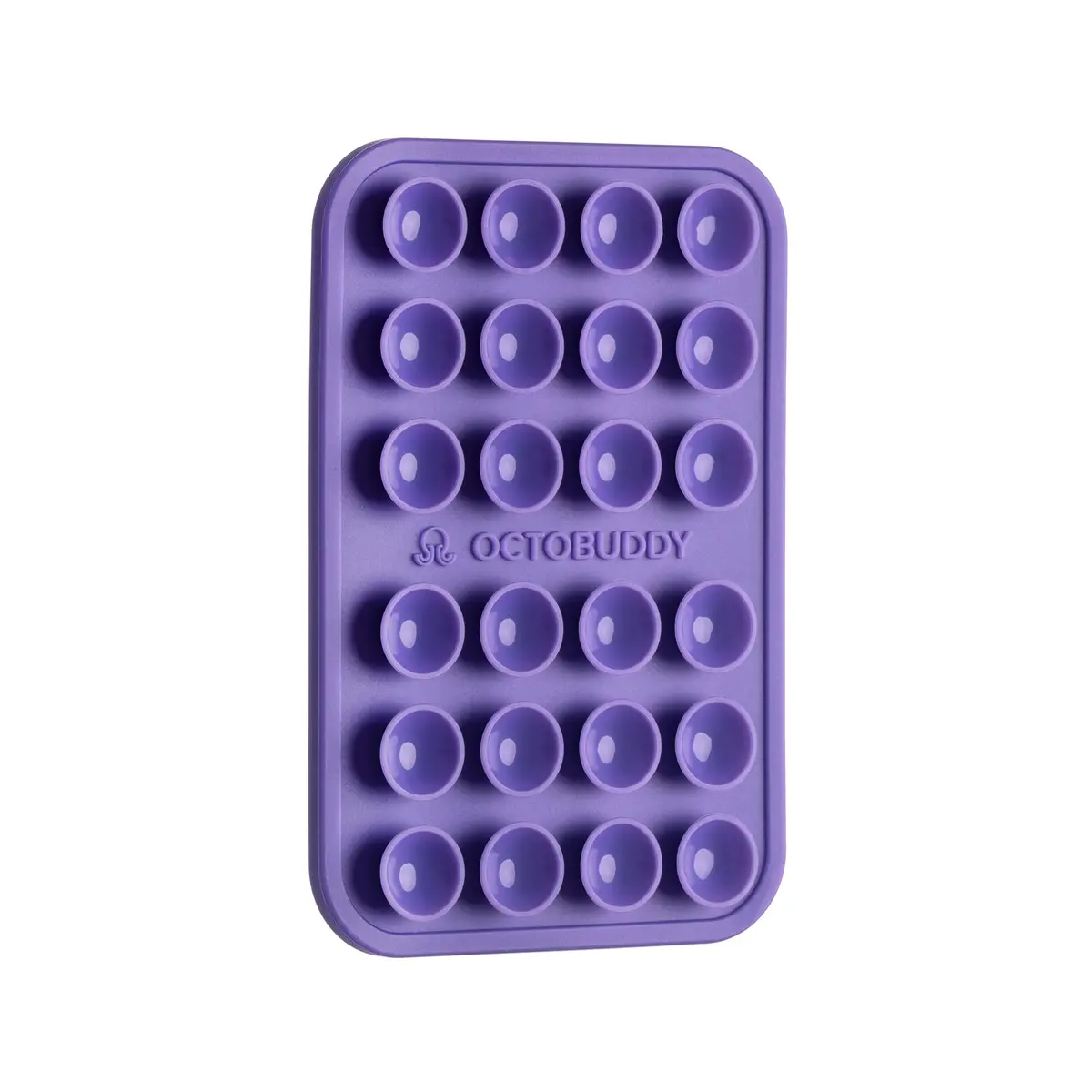 OCTOBUDDY Classic Silicone Suction Phone Mount, Wisteria | Hands-Free Content Creation for iPhone & Android - main product image