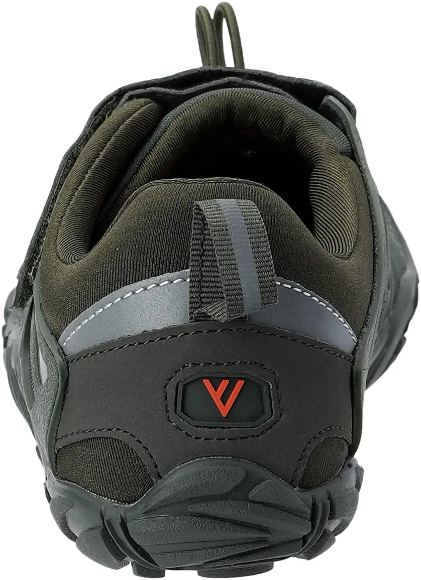 WHITIN Women's Minimalist Barefoot Trail Running Shoes Green 8.5 | Zero Drop, Wide Toe Box, Slip-Resistant - view 3