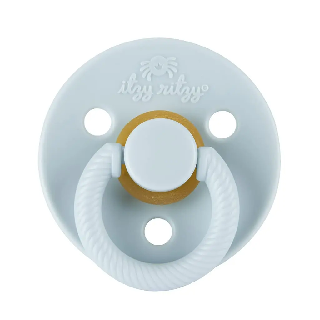 Itzy Ritzy Natural Rubber Pacifiers for 0-6 Mos | BPA-Free, Chic & Soothing - view 9