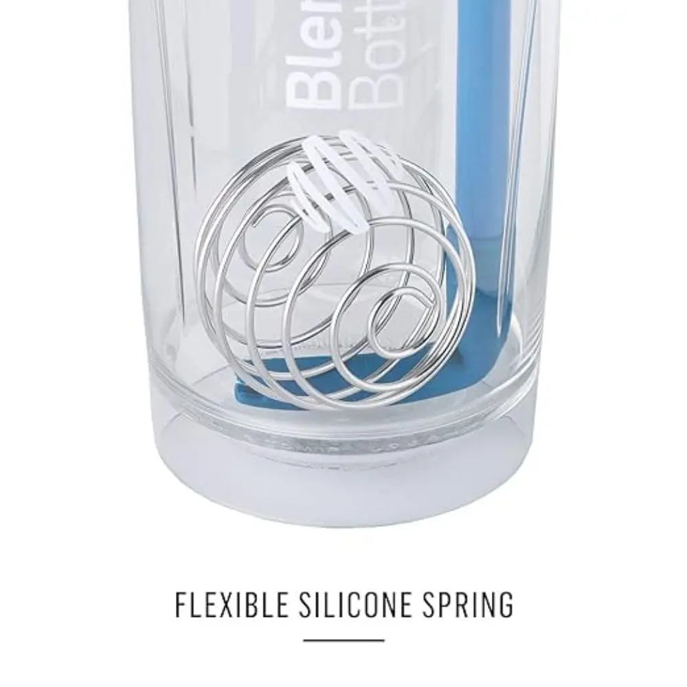BlenderBottle Stay-In-Bottle Reusable Silicone Straws for BlenderBottle Shaker Bottles, Black and Blue (2 Pack) | Durable, Dishwasher-Safe & BPA-Free - view 4