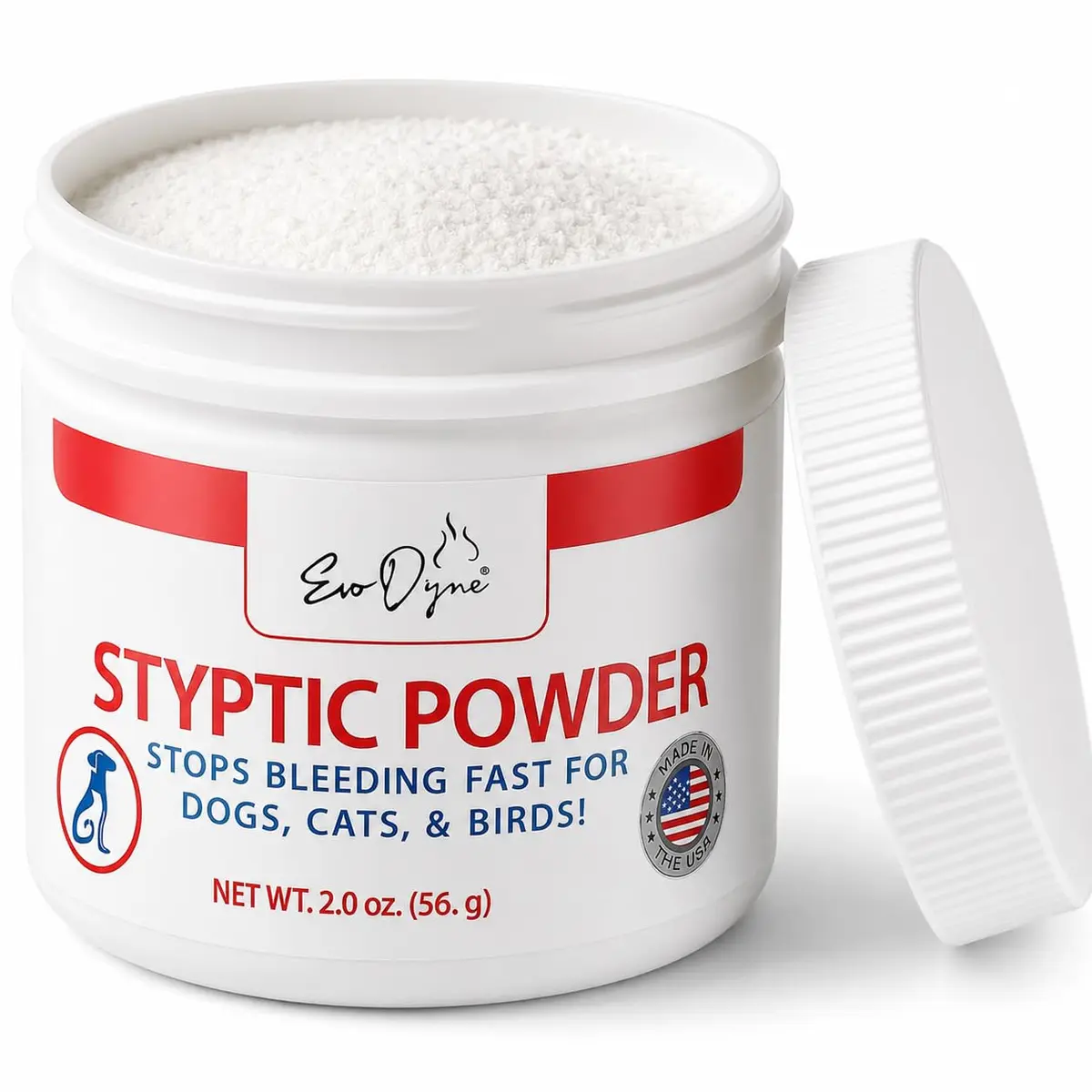 Evo Dyne Styptic Powder 56g (2 oz) | Fast-Acting Pet Nail Bleeding Control - view 7