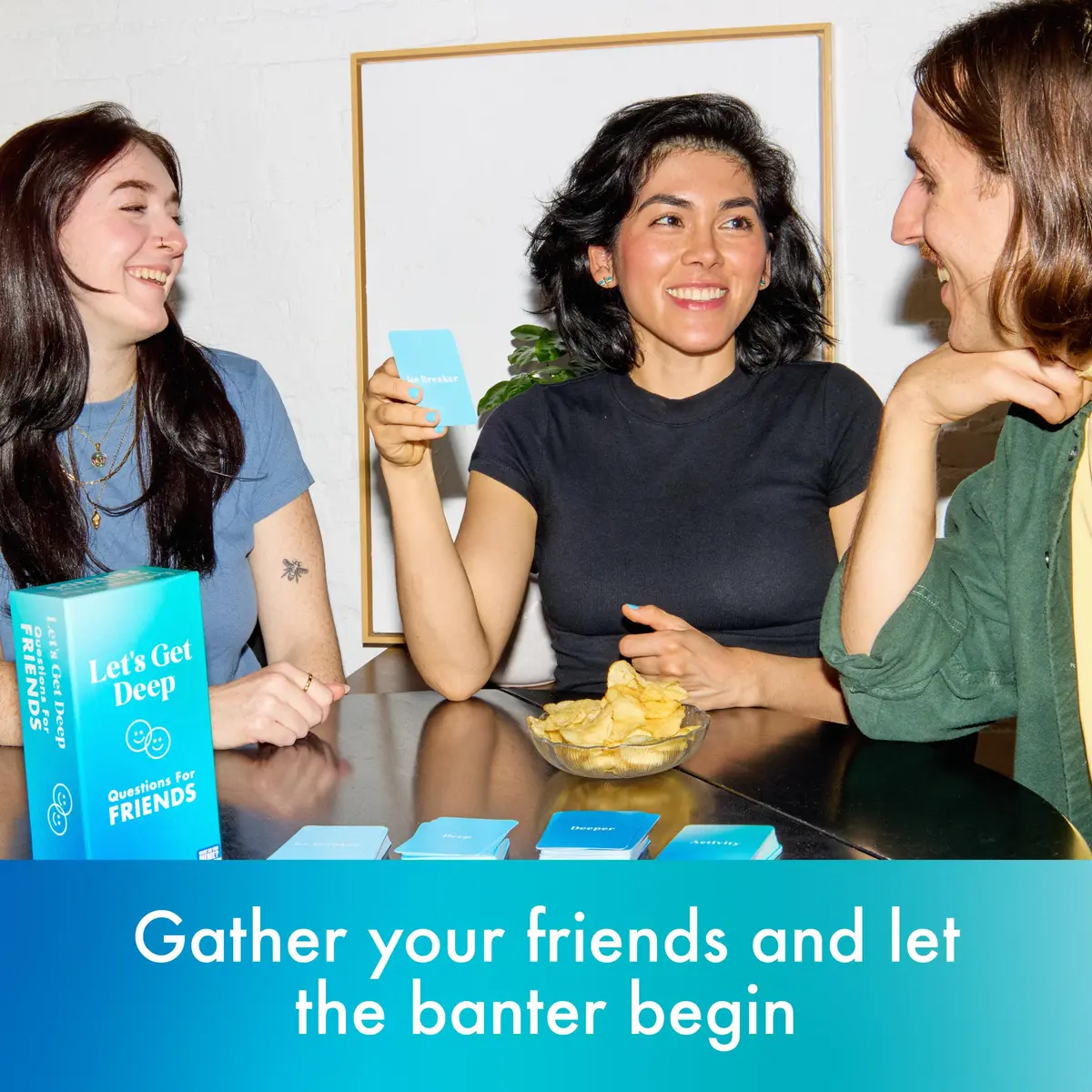 WHAT DO YOU MEME? Let's Get Deep: Friends Edition | Adult Group Card Game for Social Night (4.5 x 2.5 x 8.5 inches) - view 5