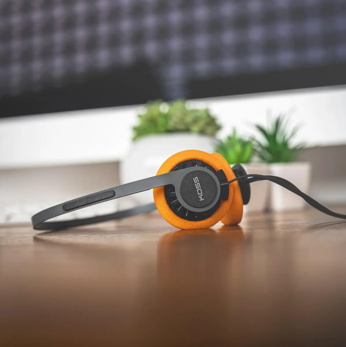 Koss KPH40 Utility On-Ear Headphones, Stealth Grey | Retro Open-Back Design, Audiophile Sound - view 6