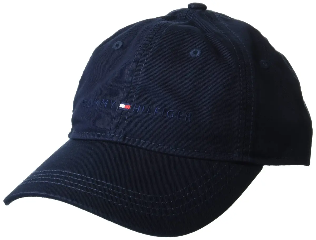 Tommy Hilfiger Men's Sky Captain Ton Cotton Logo Baseball Cap | Adjustable Fit for Everyday Wear - main product image