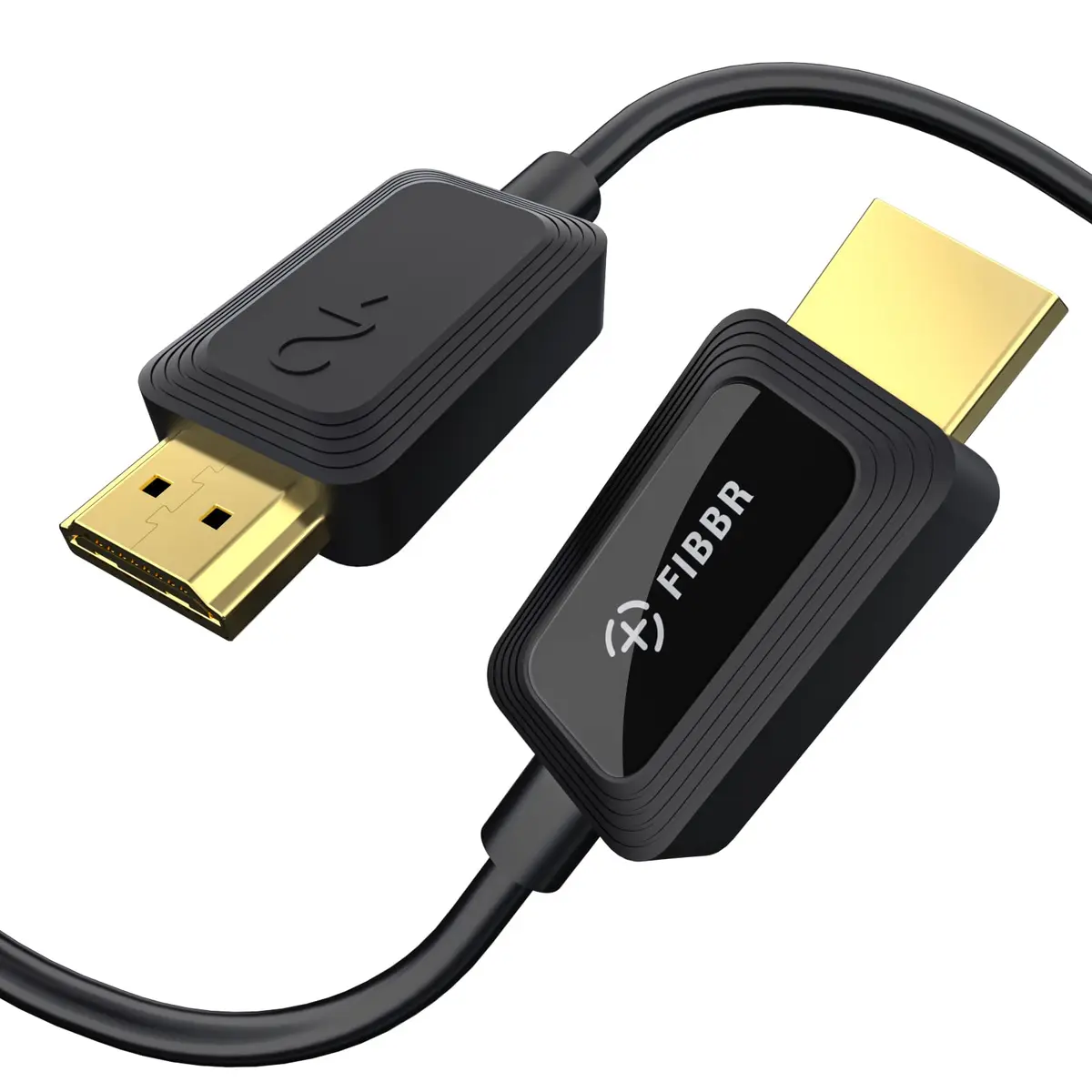 FIBBR Fiber Optic HDMI 2.1 Cable 1m (3.3ft) 48Gbps 8K@60Hz | Supports VRR, ALLM, eARC - main product image