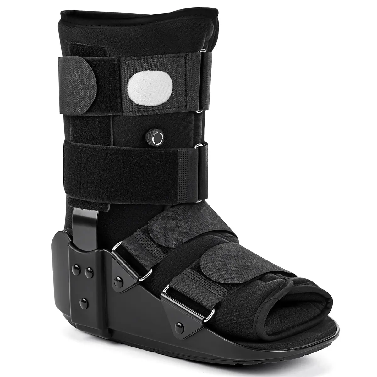 Medibot Advanced Walking Boot Black Small | FDA Approved Medical Grade Orthopedic Brace for Ankle Injuries & Fractures - main product image