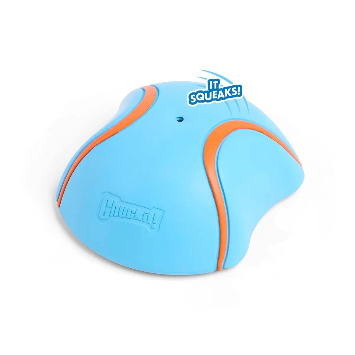 Chuckit! Indoor Super Slider Self-Fetch Squeaky Dog Toy, Durable Rubber - view 4