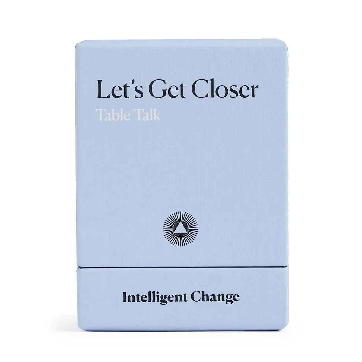 Intelligent Change Get Closer: Table Talk Conversation Cards | 52 Questions for Dinner & Family - main product image