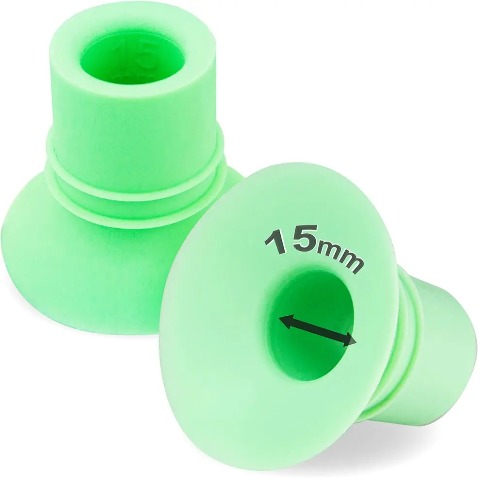 NENESUPPLY 1st Gen 15mm Flange Insert for Breast Pumps | Compatible with Elvie, Medela, Spectra, Willow - main product image