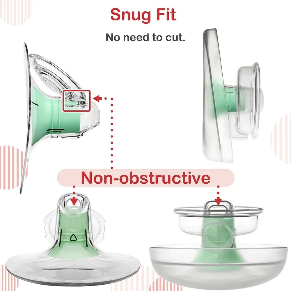 NENESUPPLY 1st Gen 15mm Flange Insert for Breast Pumps | Compatible with Elvie, Medela, Spectra, Willow - view 7